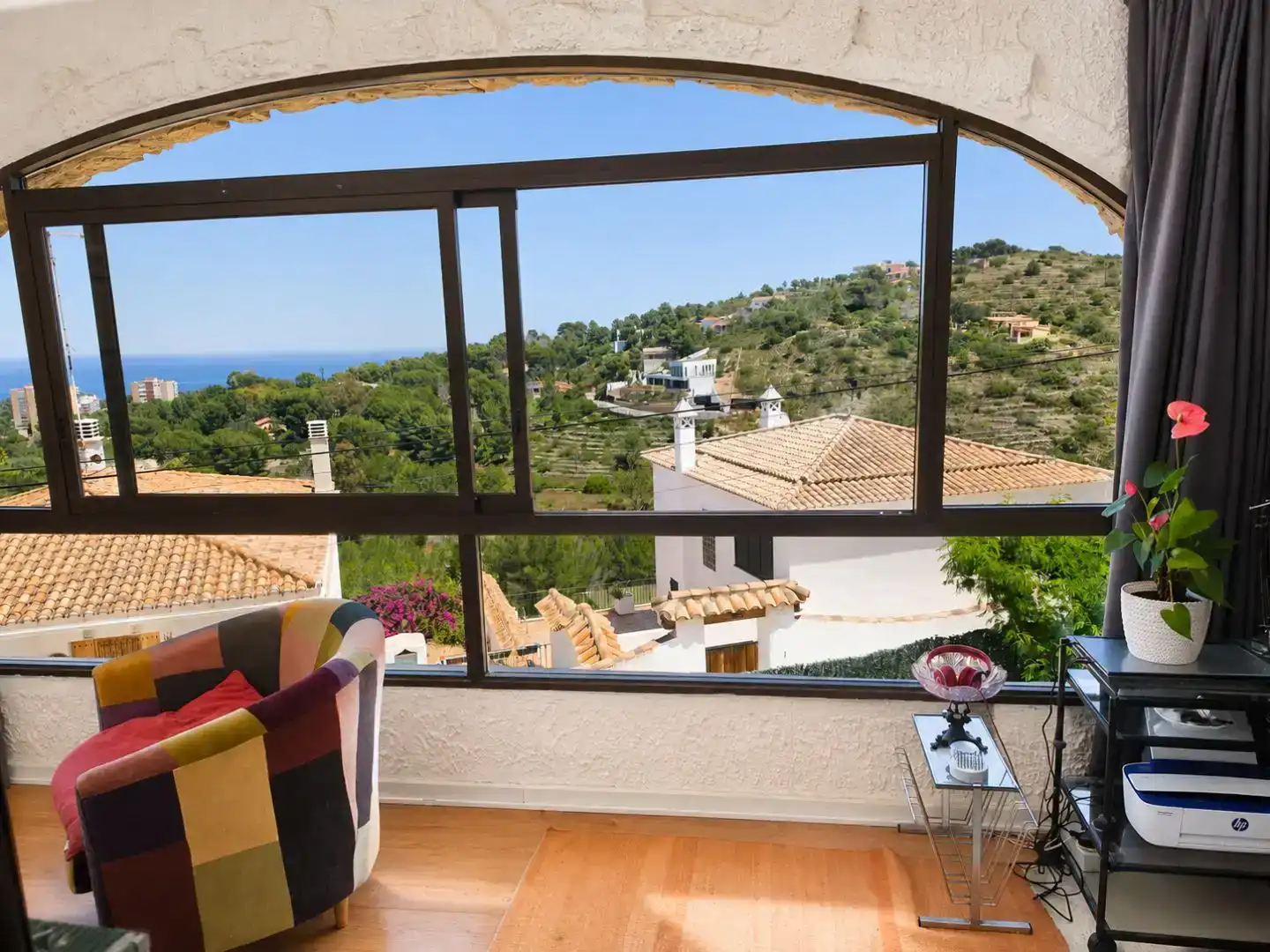 Vista exterior de Casa o chalet en venta en Dénia con Aire acondicionado, Jardín privado y Trastero