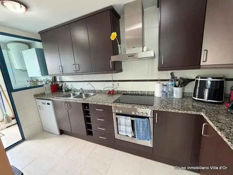 Kitchen of Apartments for sale in Dénia  with Air Conditioner, Heating and Terrace