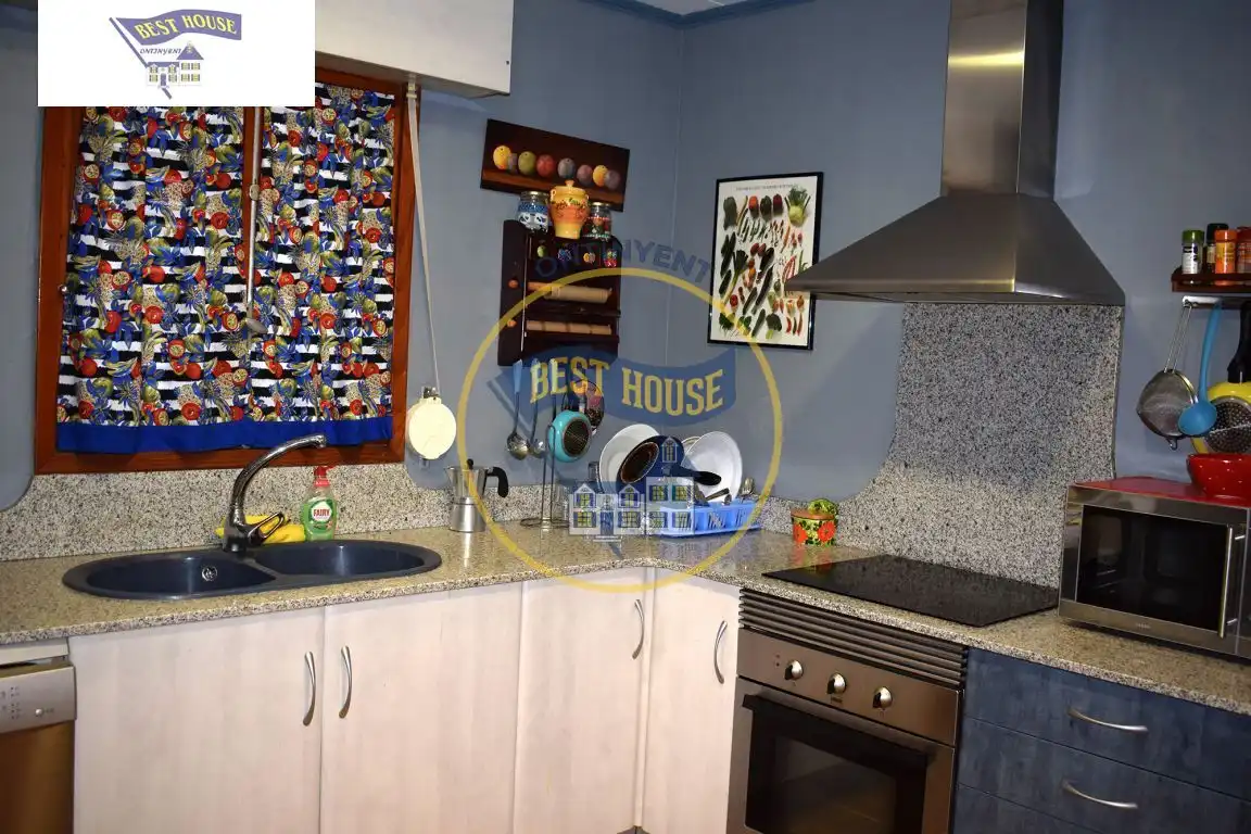 Cocina de Casa o chalet en venta en Ontinyent con Aire acondicionado, Jardín privado y Terraza