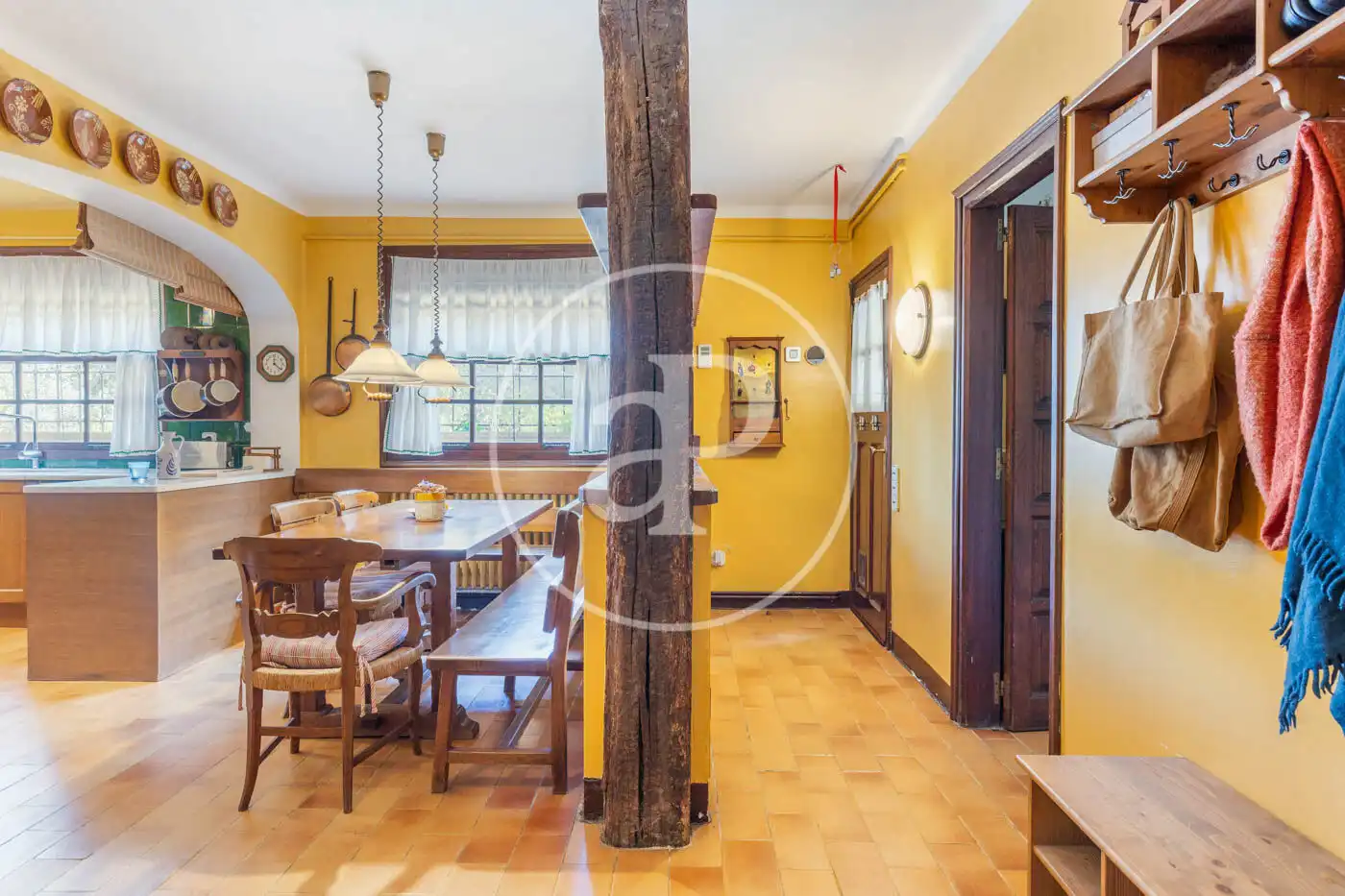 Comedor de Casa o chalet en venta en Vilanova del Vallès con Calefacción, Jardín privado y Terraza