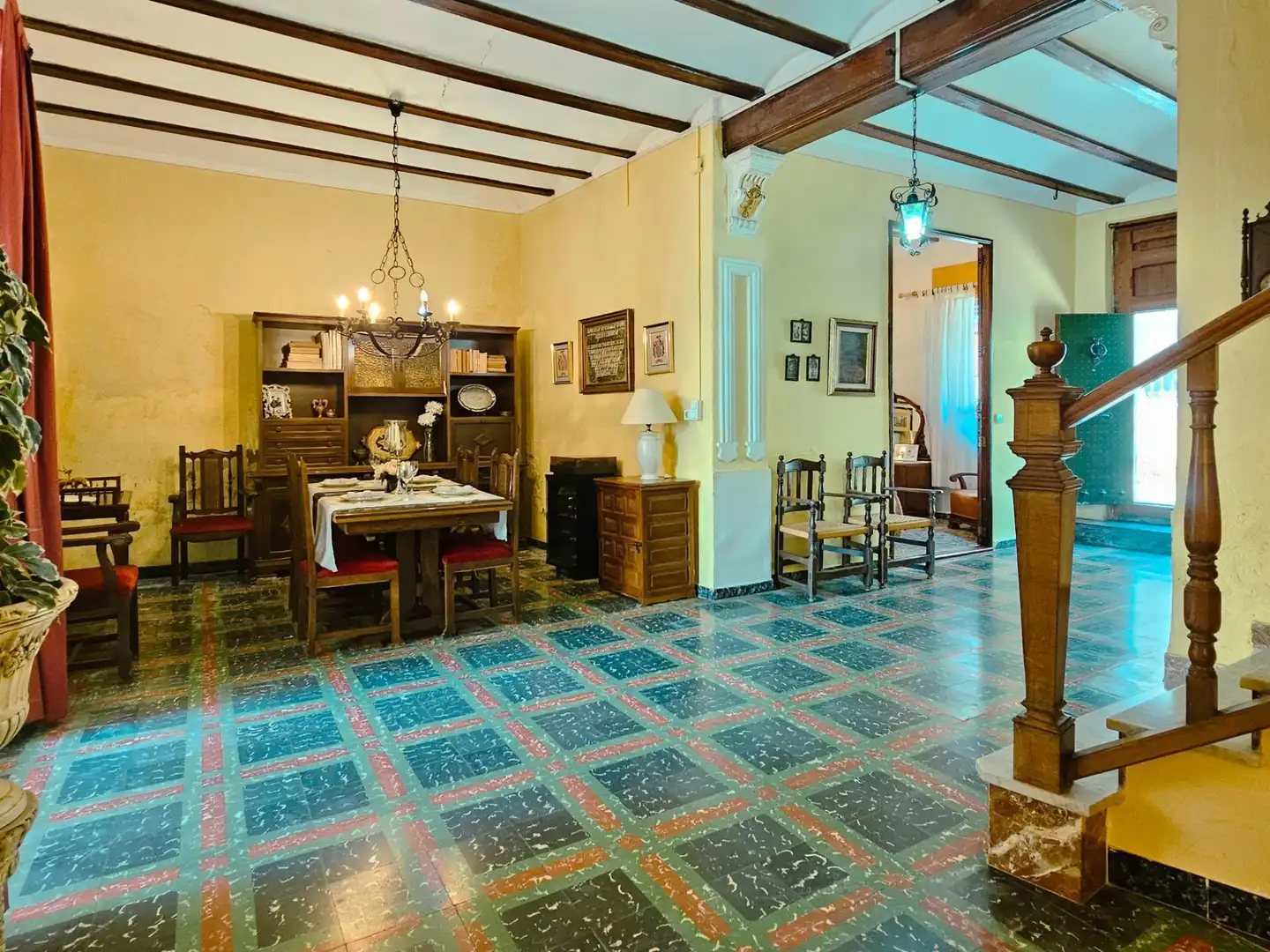 Comedor de Finca rústica en venta en La Llosa de Ranes con Aire acondicionado, Jardín privado y Terraza