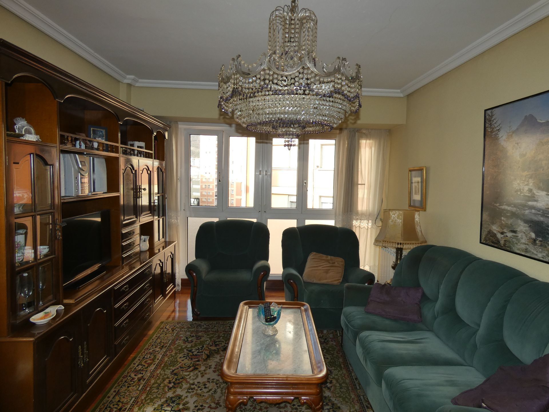 Sala de estar de Piso en venta en Eibar con Trastero