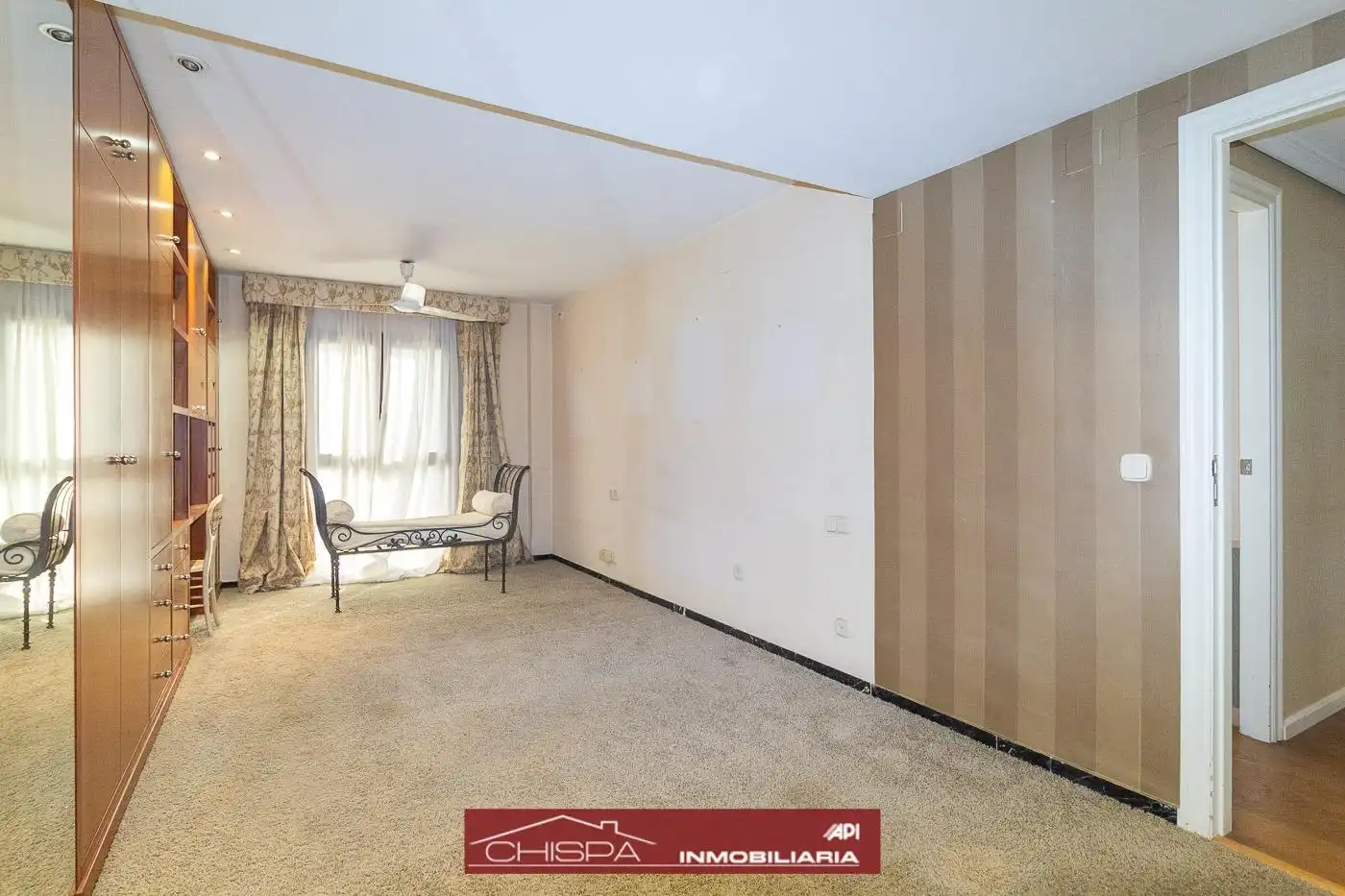 Schlafzimmer von Wohnung zum Verkauf in Valencia mit Klimaanlage, Heizung und Terrasse