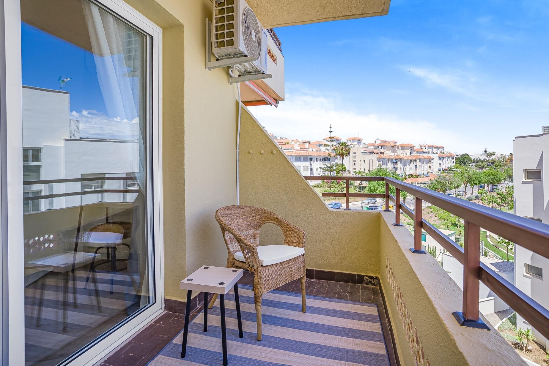 Balcony of Flat for sale in Torremolinos  with Air Conditioner, Private garden and Terrace