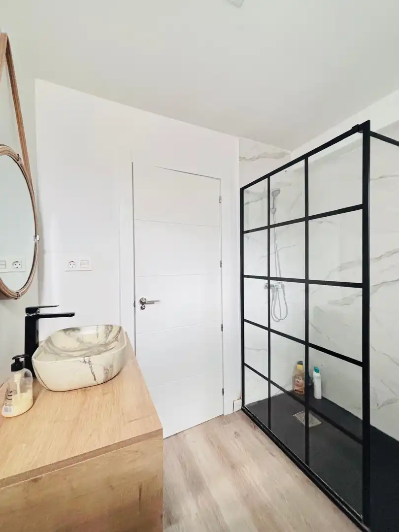 Bathroom of Flat for rent in Murcia  with Air Conditioner, Heating and Furnished