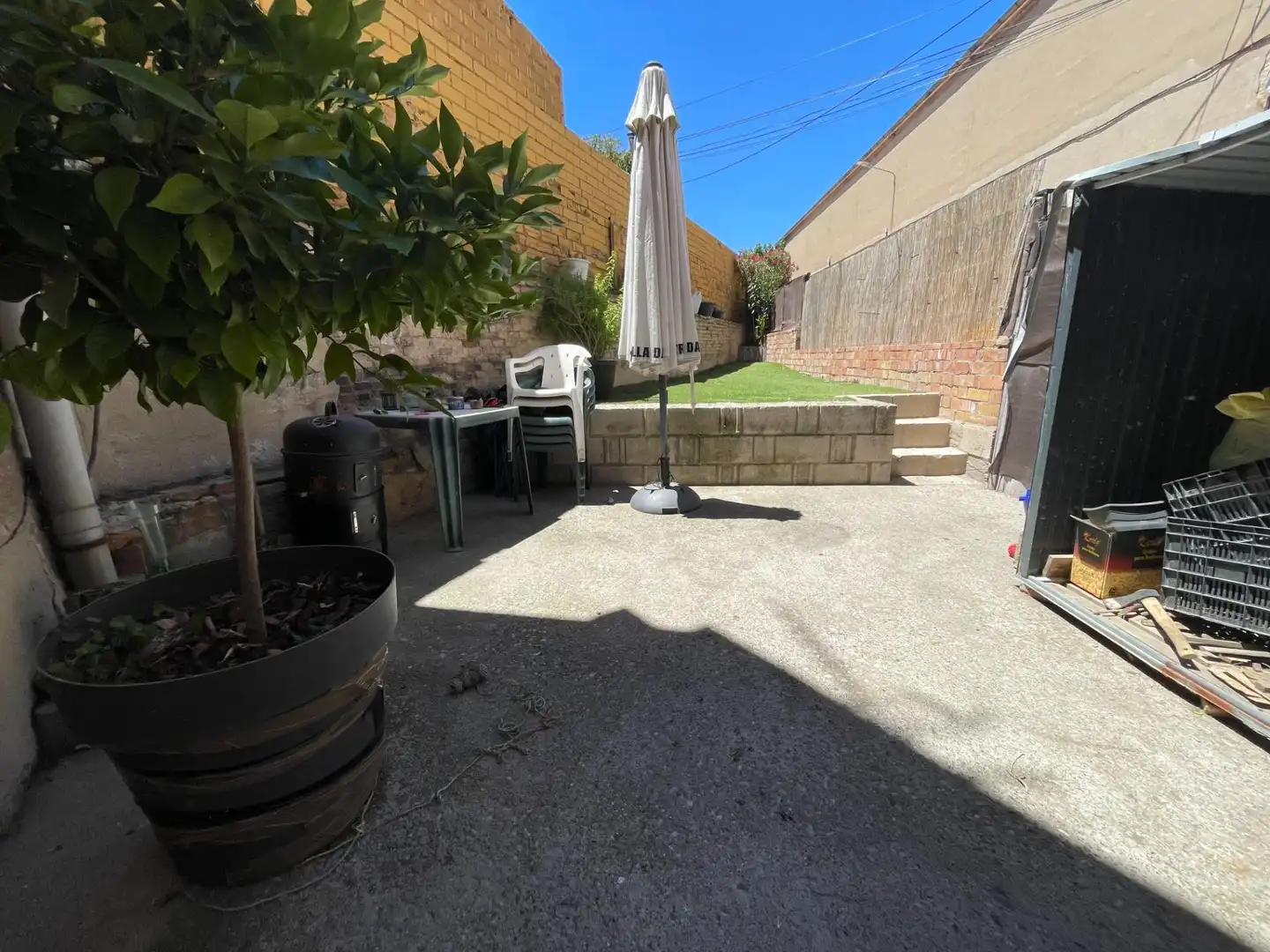 Terrassa de Casa o xalet en venda en Calaf amb Calefacció, Jardí privat i Balcó