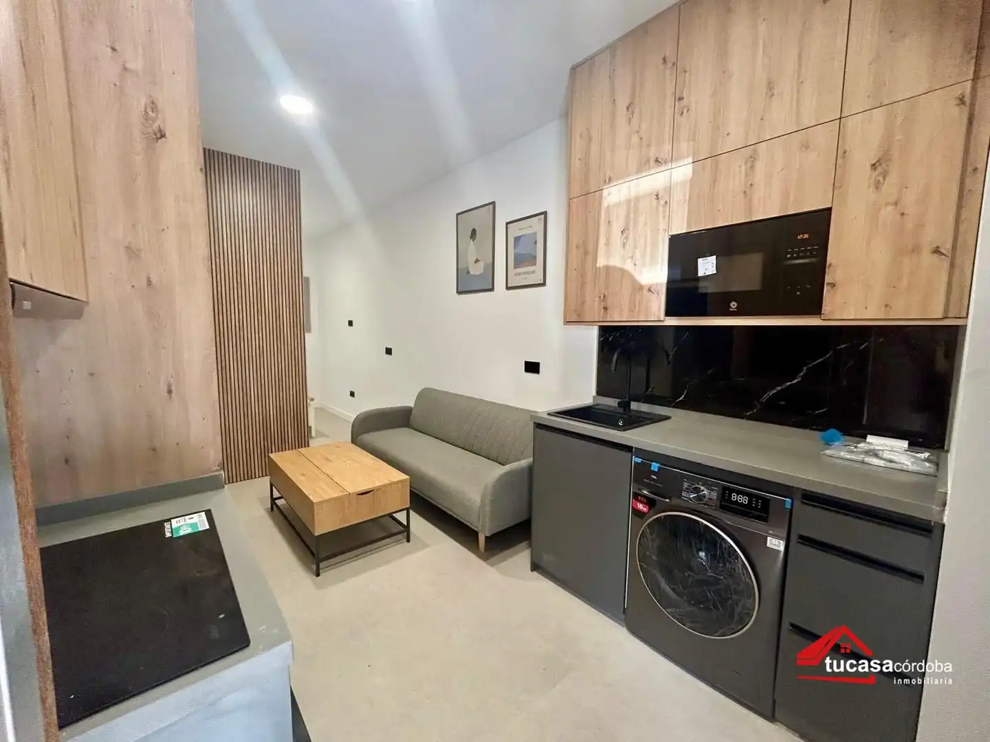 Sala de estar de Loft de alquiler en Córdoba con Aire acondicionado, Calefacción y Amueblado