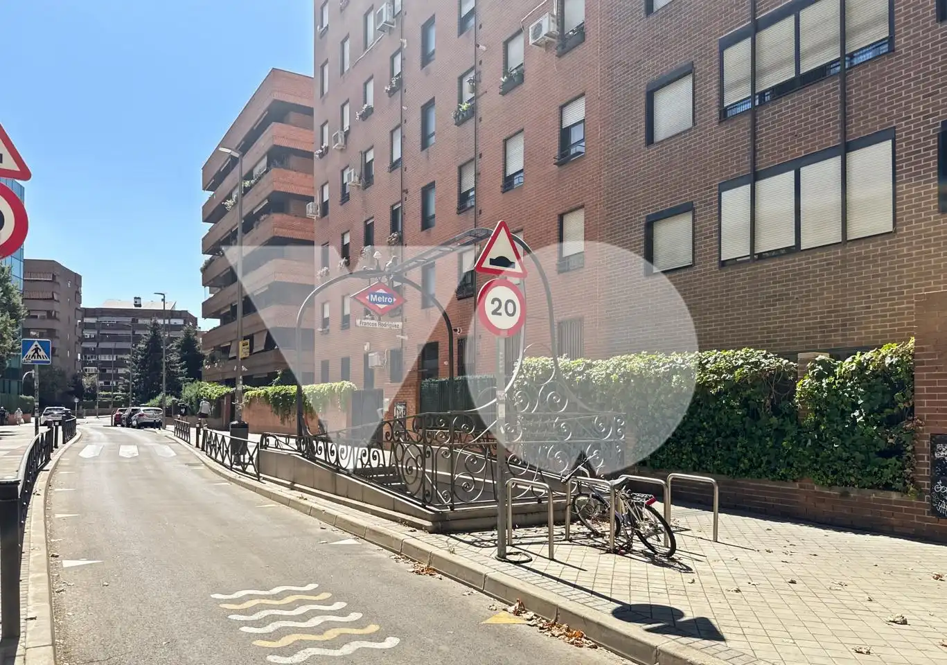 Exterior view of Flat for sale in Madrid  with Air Conditioner, Heating and Terrace