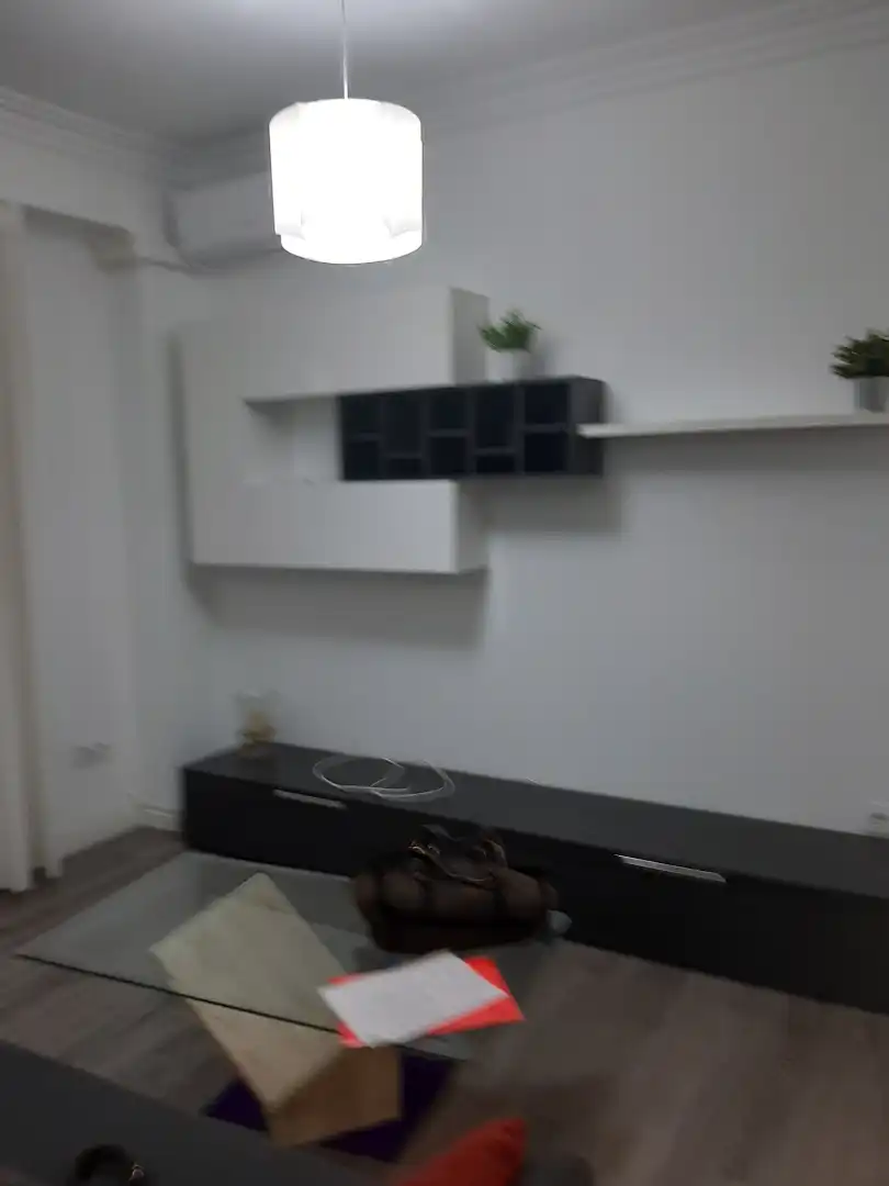 Living room of Flat for sale in Valencia  with Air Conditioner, Parquet flooring and Furnished