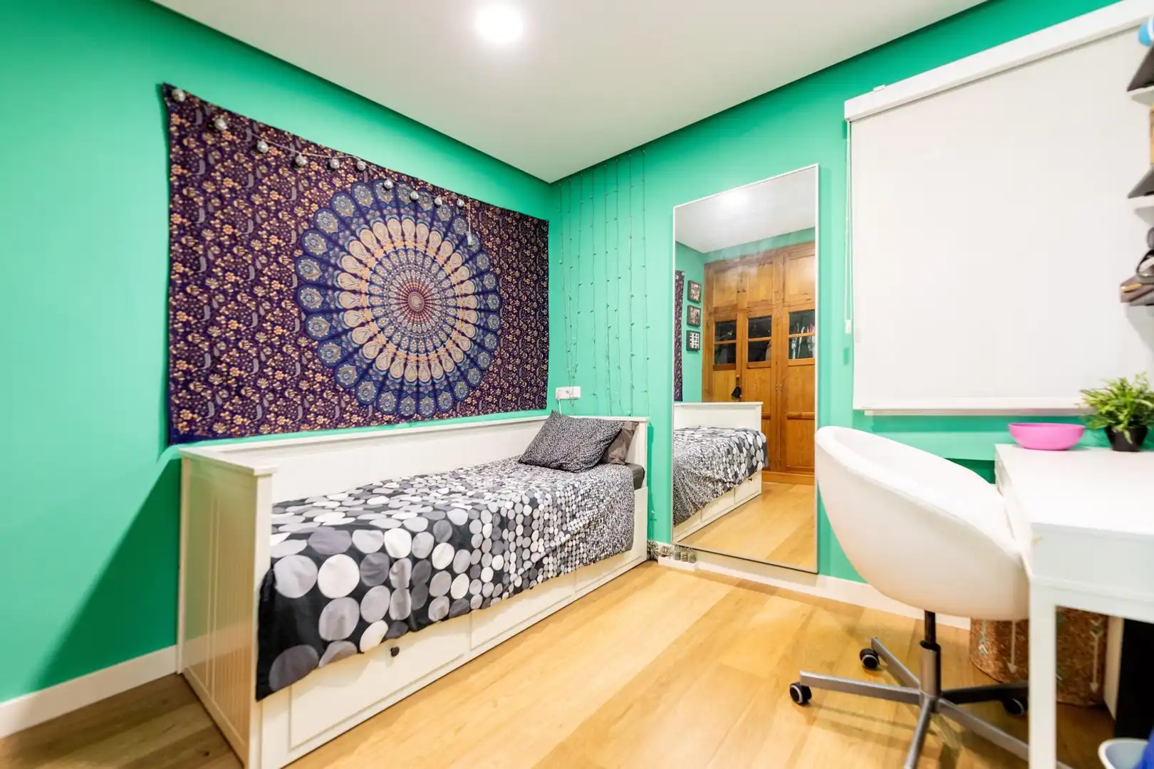 Bedroom of Flat for sale in Madrid  with Heating and Terrace