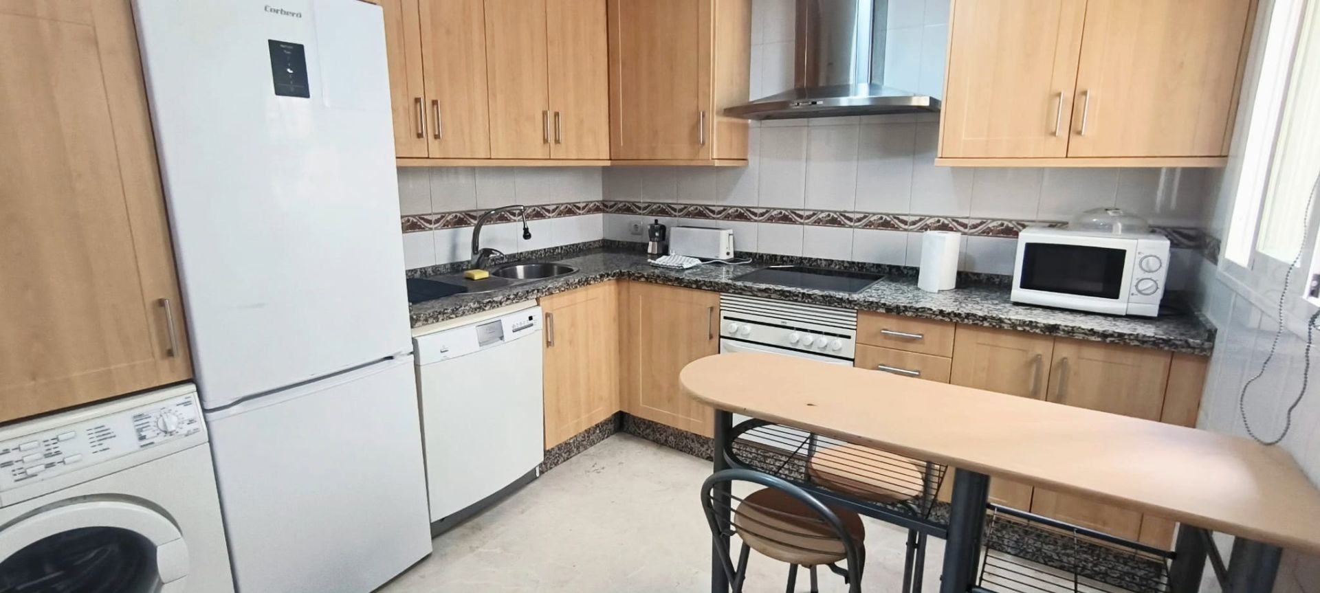Cocina de Apartamento en venta en Benalmádena con Aire acondicionado, Terraza y Amueblado