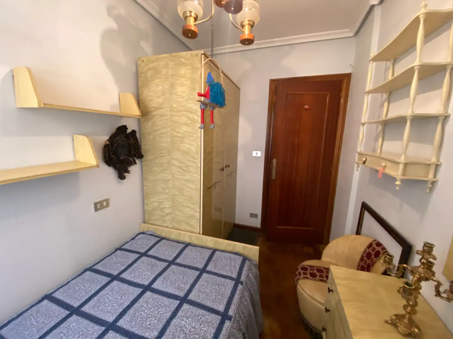 Bedroom of Flat for sale in Palencia  with Heating and Furnished