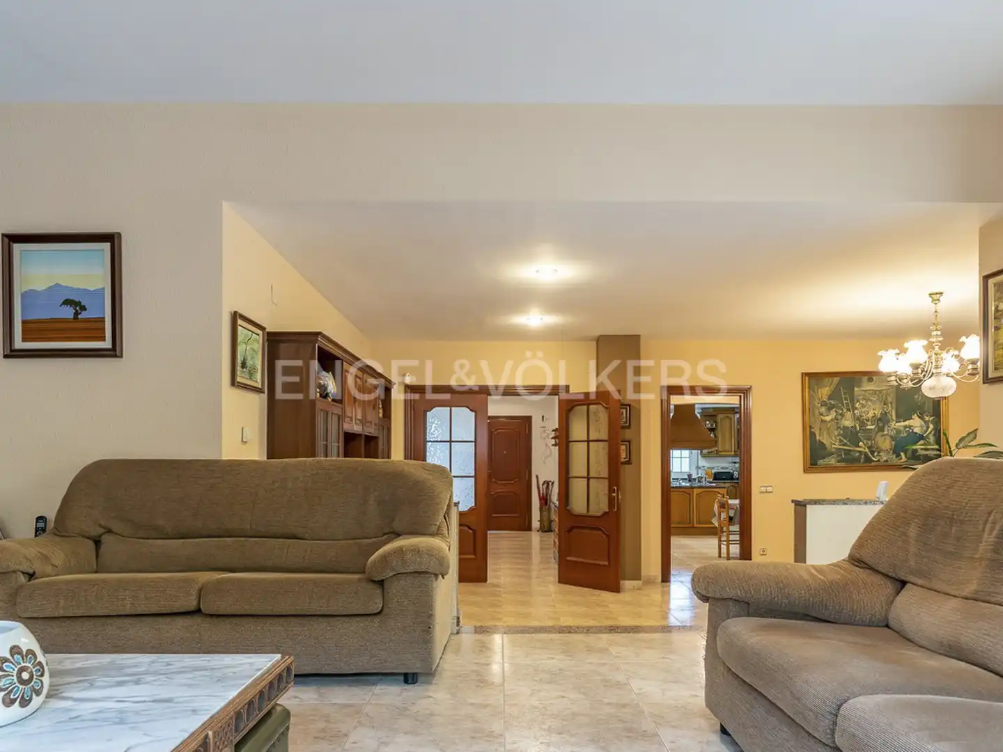 Sala d'estar de Casa o xalet en venda en Vespella de Gaià amb Aire condicionat, Calefacció i Jardí privat