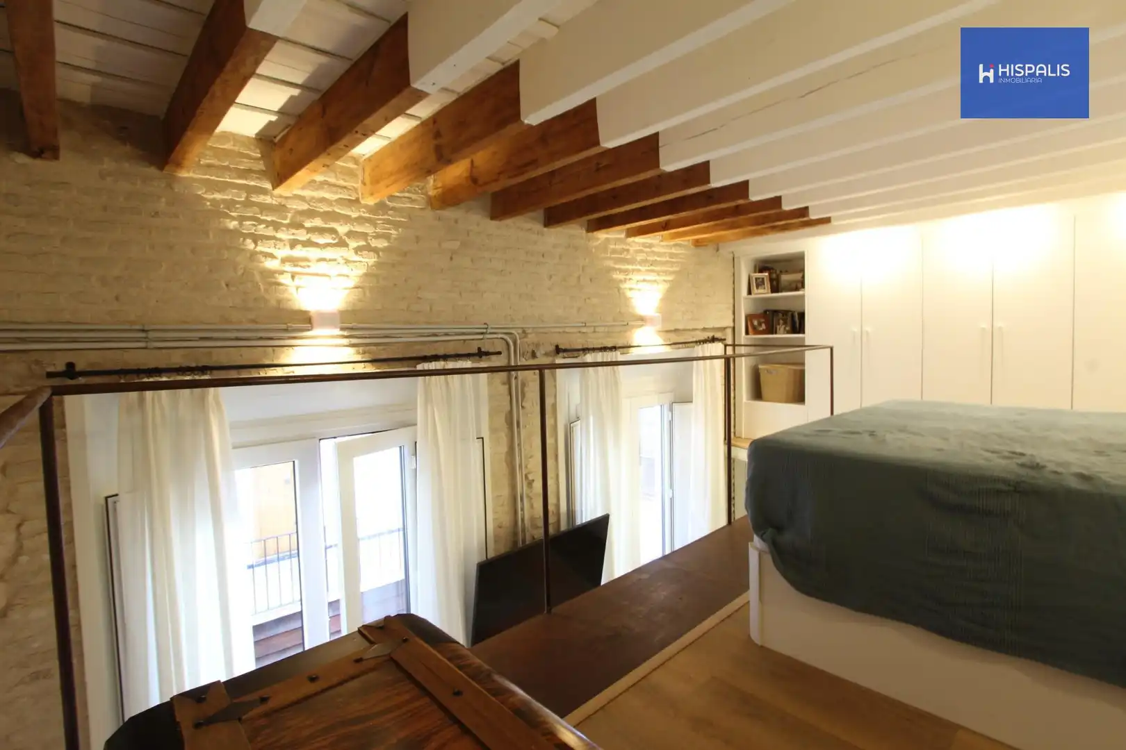 Schlafzimmer von Loft zum Verkauf in Sevilla mit Klimaanlage und Heizung