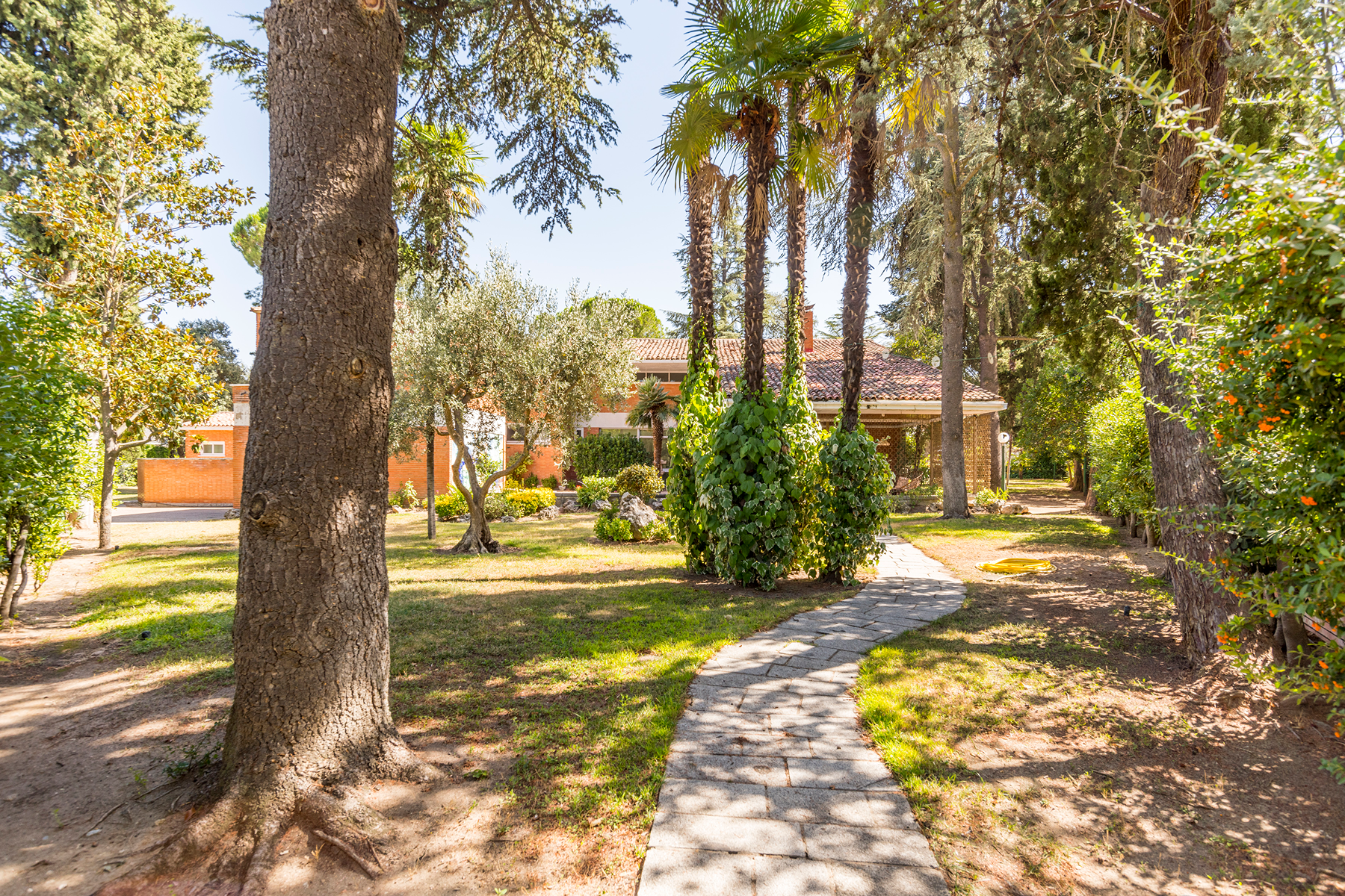 Jardín de Casa o chalet en venta en  Madrid Capital con Jardín privado y Piscina