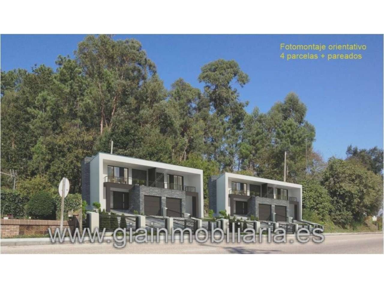 Vista exterior de Residencial en venda en Tui
