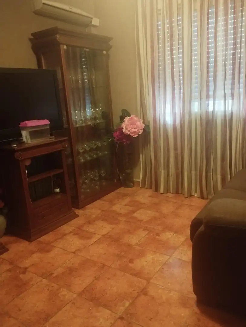 Sala d'estar de Casa adosada en venda en Casco Urbano