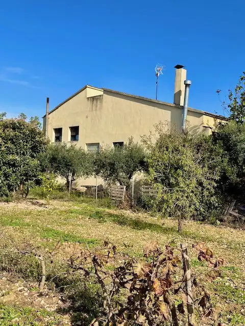Vista exterior de Finca rústica en venta en Sant Martí Sarroca con Calefacción, Terraza y Trastero