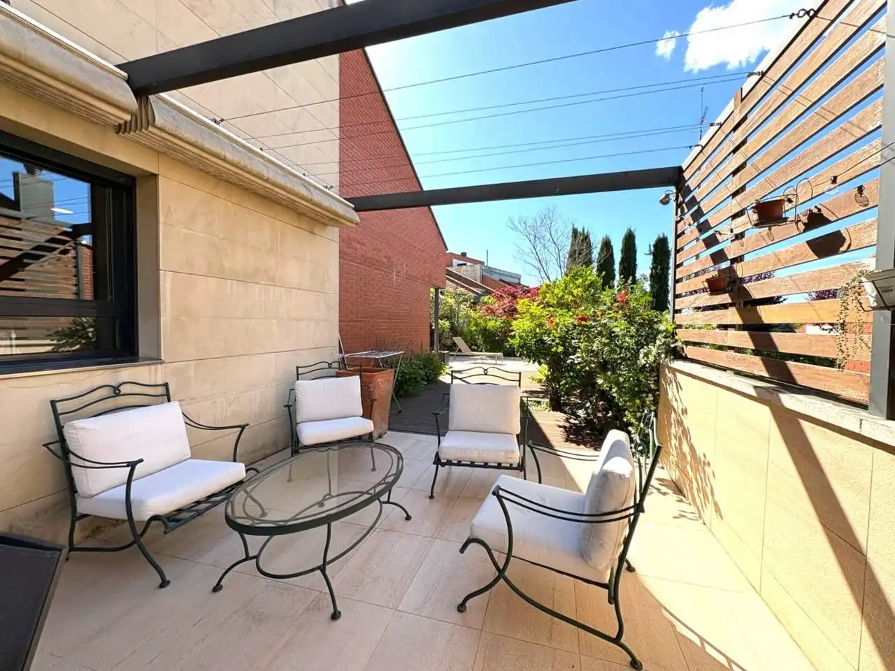 Terrace of Houses for sale in Sant Cugat del Vallès  with Air Conditioner, Heating and Private garden
