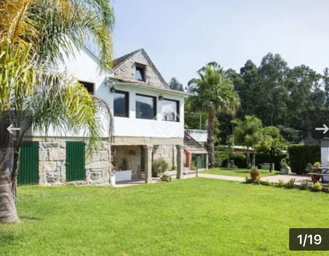 Jardín de Casa o chalet de alquiler en Nigrán con Calefacción, Jardín privado y Terraza