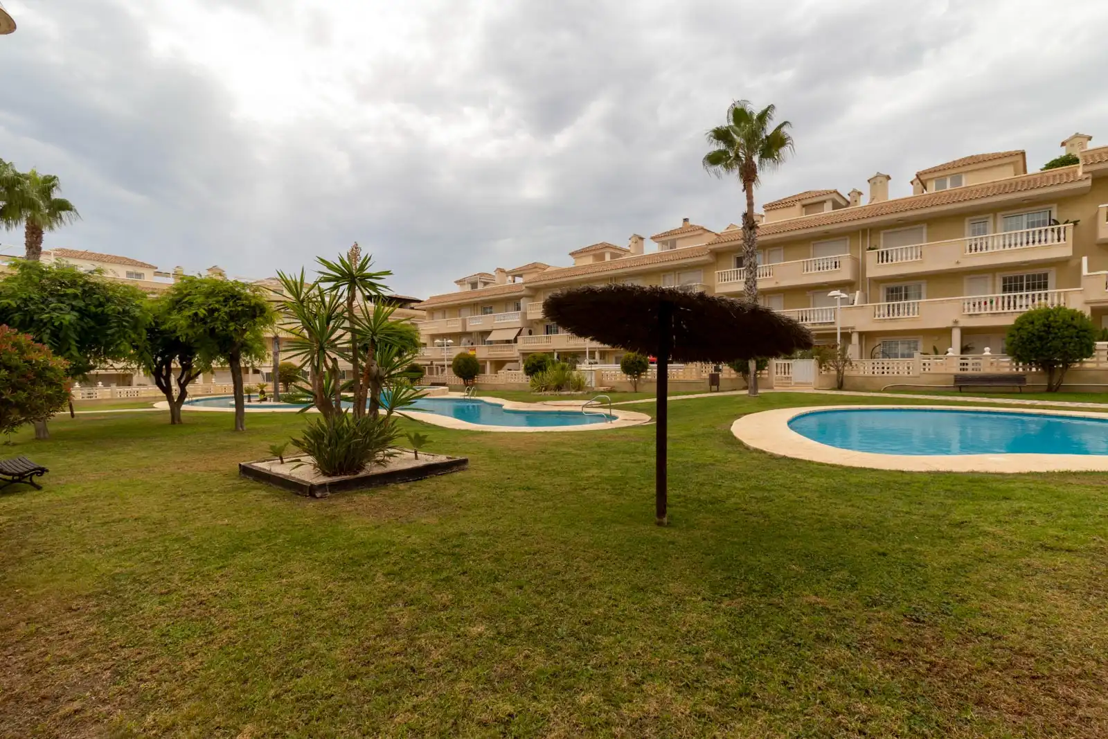 Garden of Flat for sale in Santa Pola  with Furnished and Community pool
