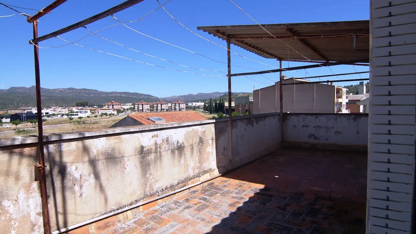 Terrassa de Casa adosada en venda en Móra la Nova amb Calefacció, Terrassa i Moblat