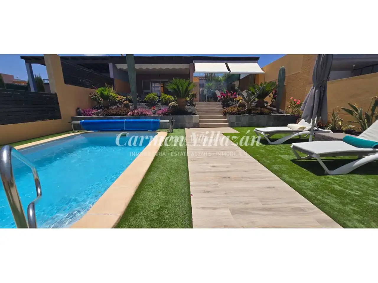 Jardí de Casa o xalet en venda en Antigua amb Jardí privat, Terrassa i Moblat