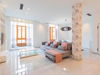 Living room of Flat to rent in  Valencia Capital  with Air Conditioner