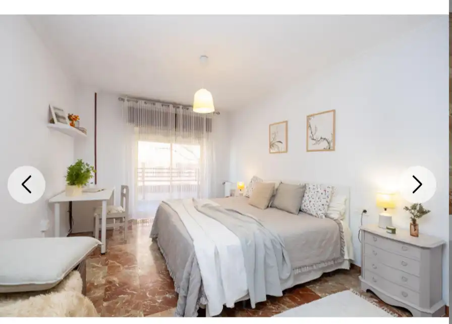 Bedroom of Flat for sale in Granada  with Air Conditioner and Terrace
