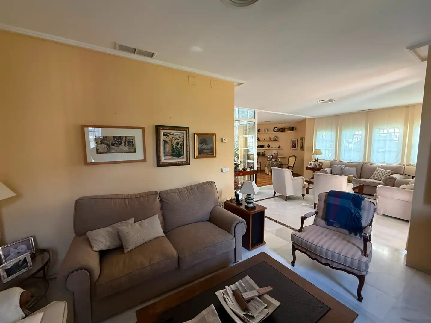 Sala de estar de Casa o chalet en venta en Córdoba con Aire acondicionado, Calefacción y Jardín privado