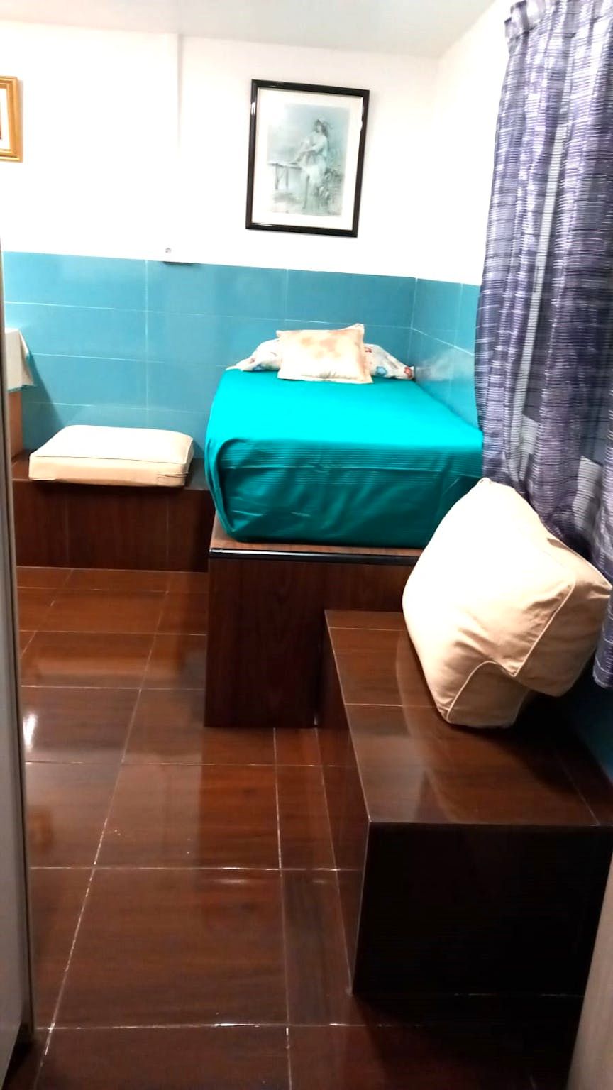 Bedroom of Flat to rent in L'Hospitalet de Llobregat  with Air Conditioner, Heating and Washing machine