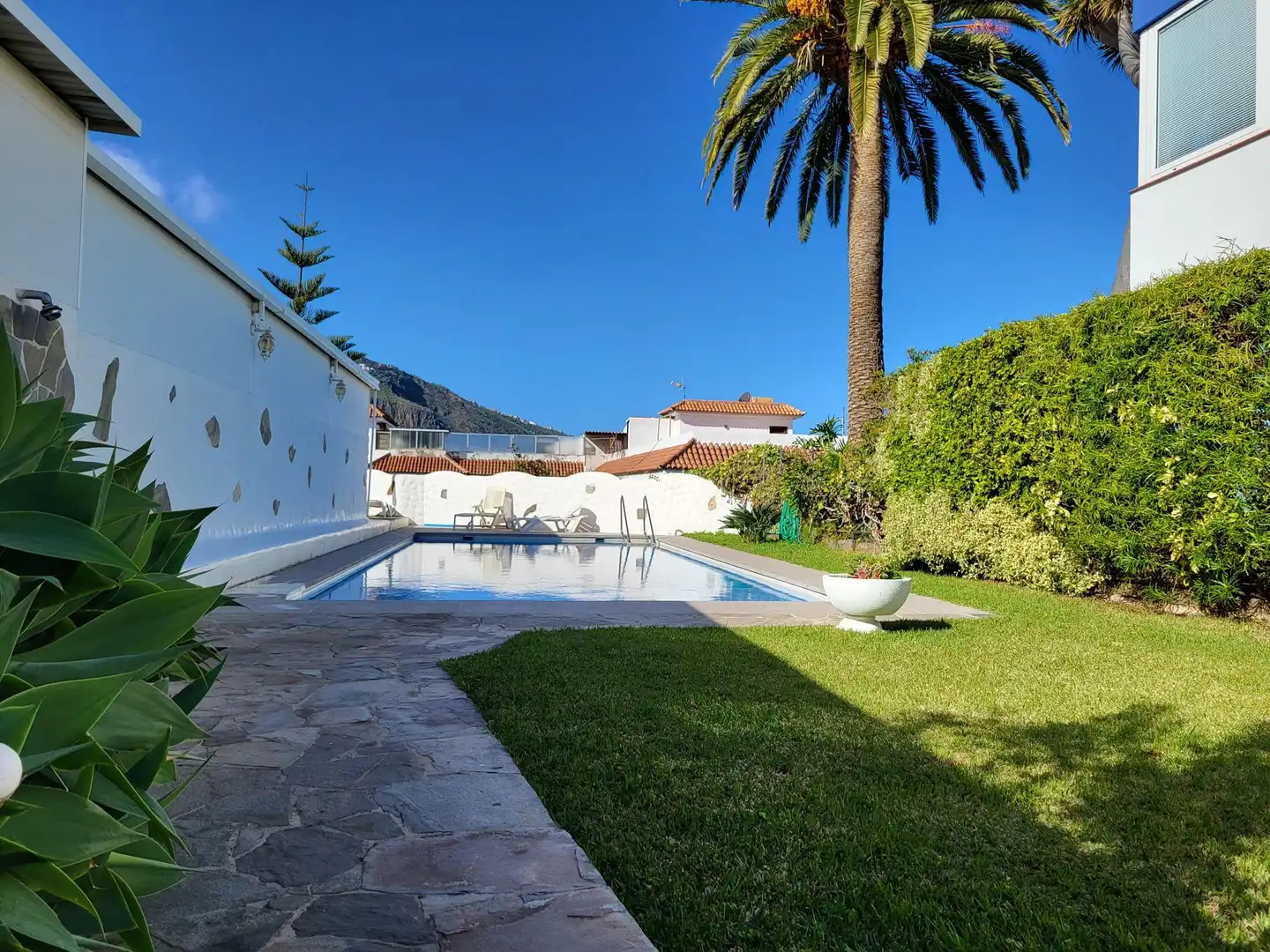 Piscina de Apartamento de alquiler en Los Realejos con Trastero, Piscina y Amueblado