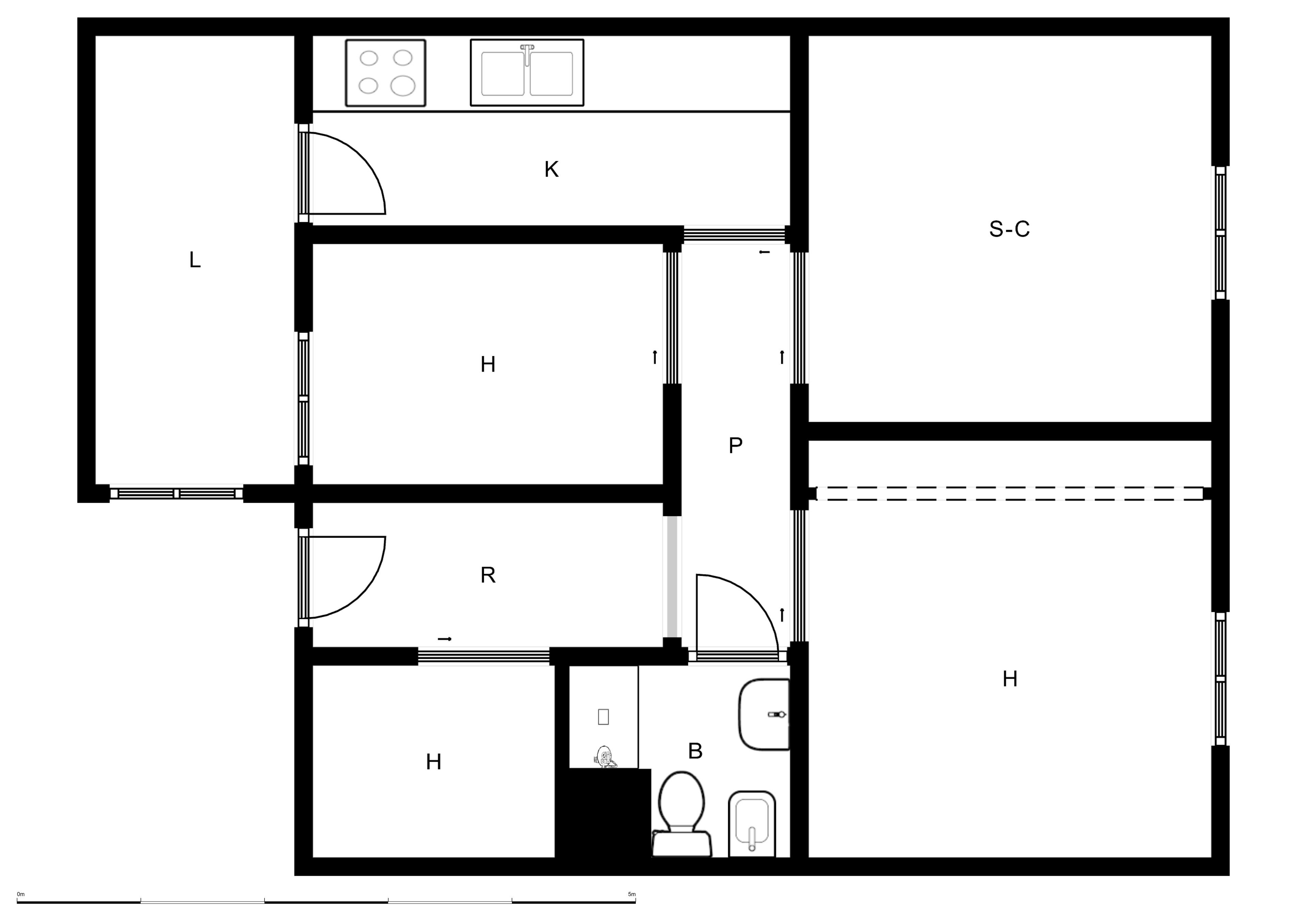 Flat for sale in  Barcelona Capital  with Oven