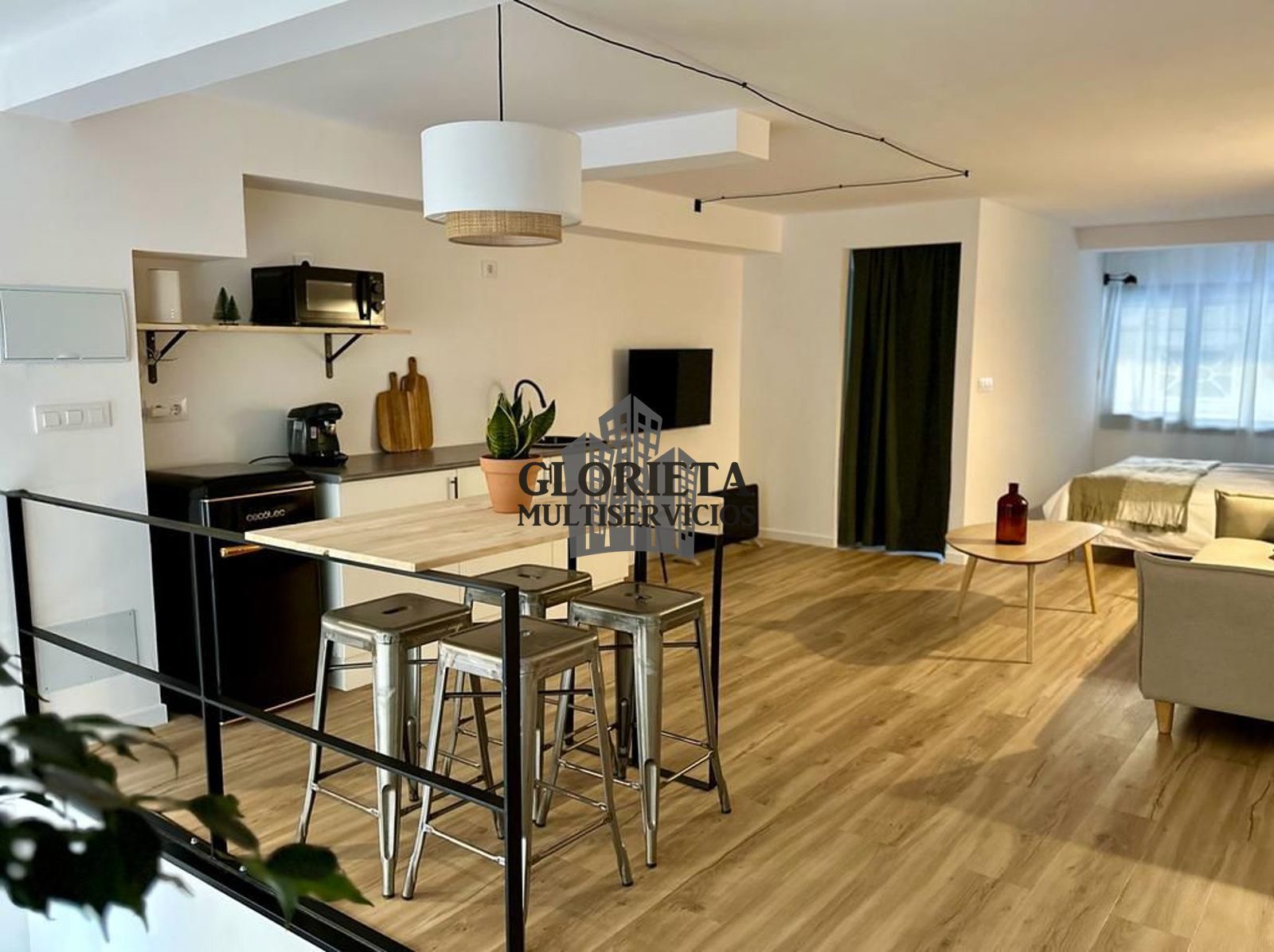 Kitchen of Apartment for sale in Vigo   with Heating, Storage room and Furnished