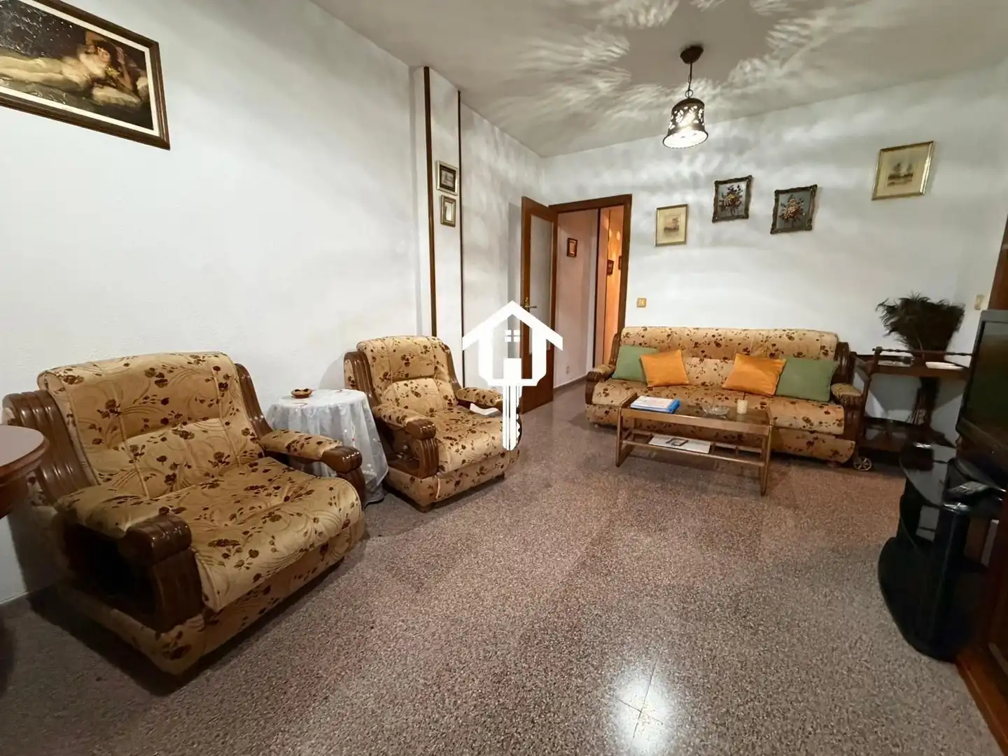 Sala d'estar de Pis en venda en Alicante / Alacant amb Traster, Moblat i Balcó