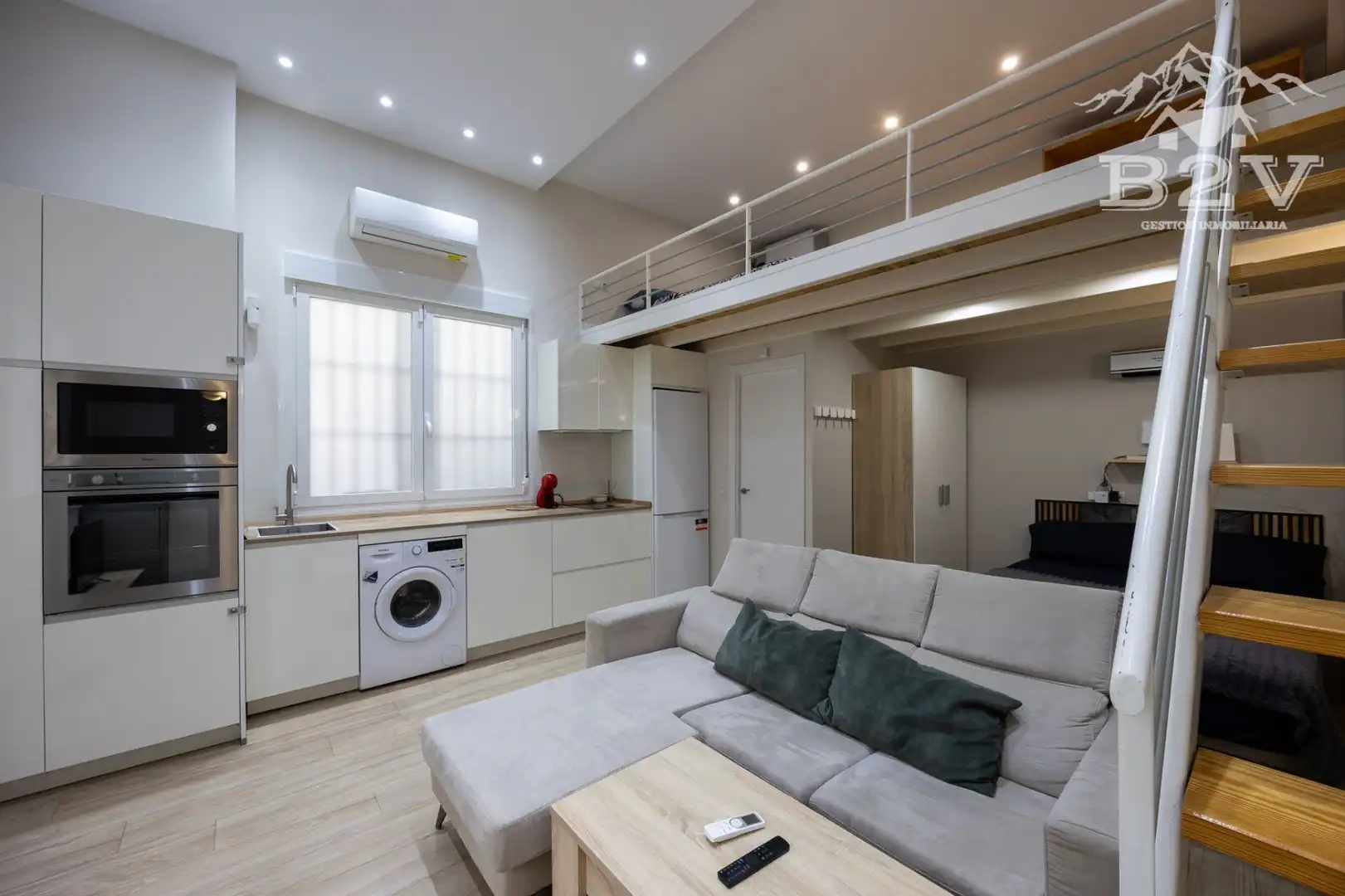 Sala de estar de Estudio en venta en Hortaleza