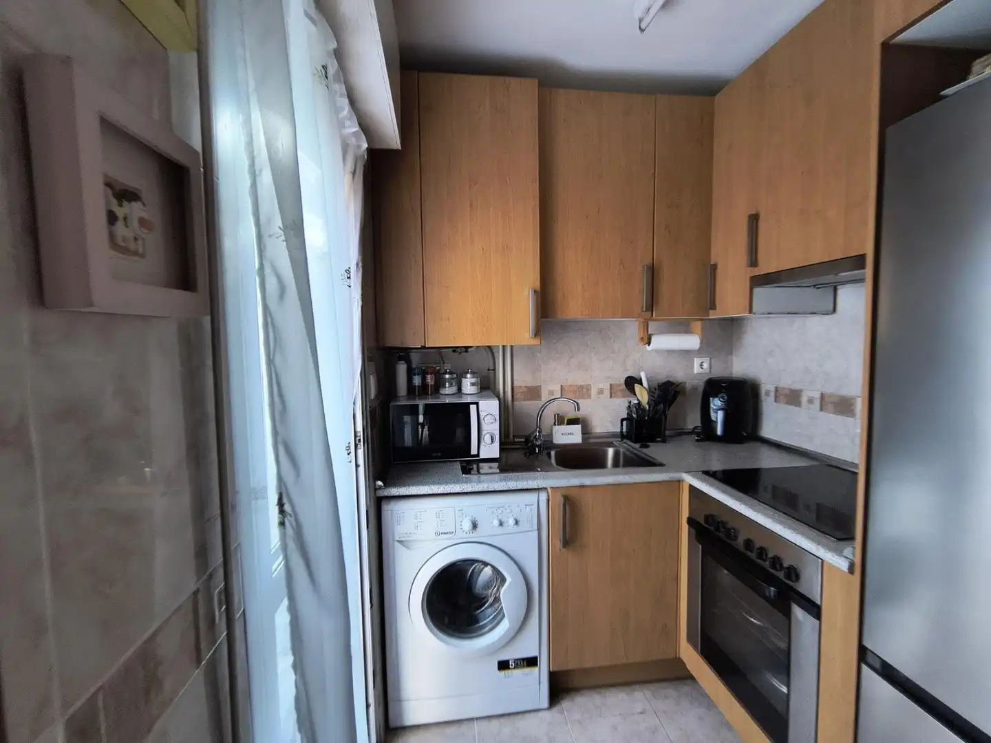 Kitchen of Flat for sale in Guadalajara  with Heating and Balcony