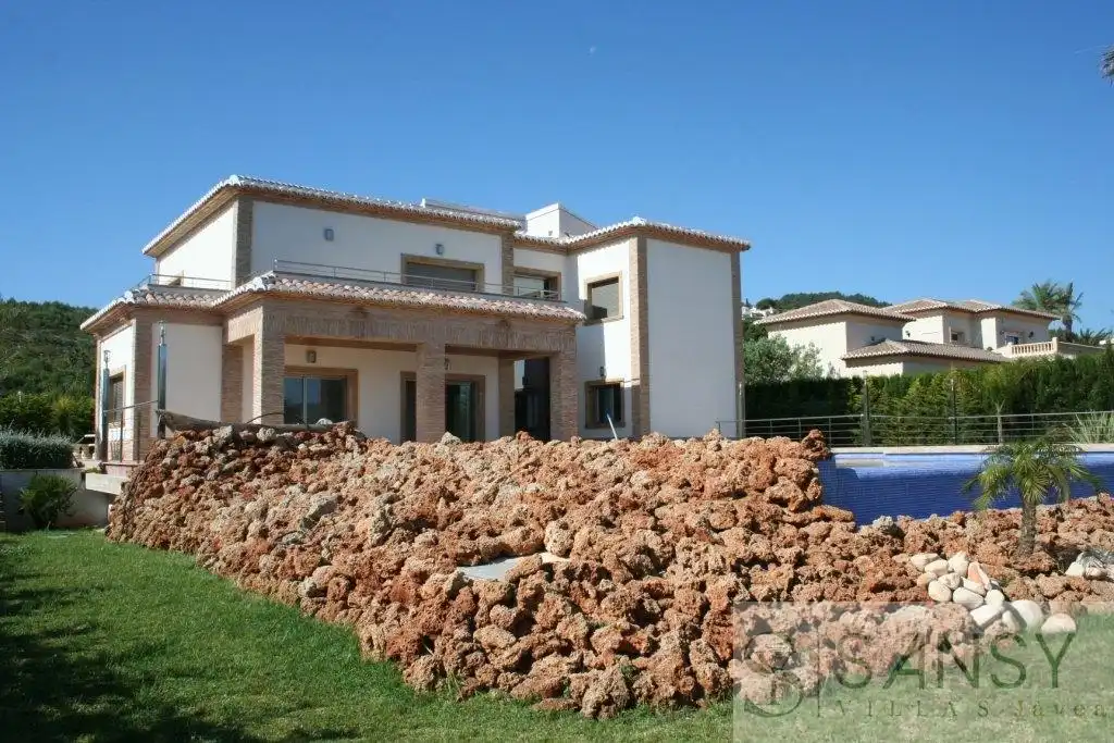 Exterior view of Houses for sale in Jávea / Xàbia  with Air Conditioner, Heating and Storage room