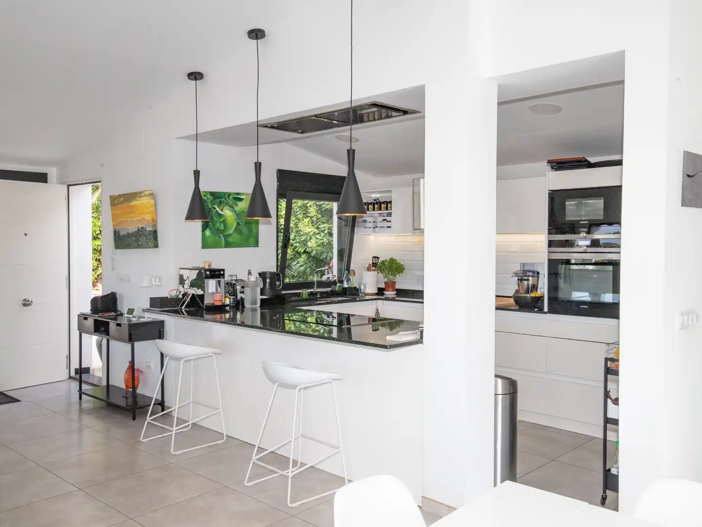 Cuina de Casa o xalet en venda en Dénia amb Aire condicionat, Calefacció i Jardí privat