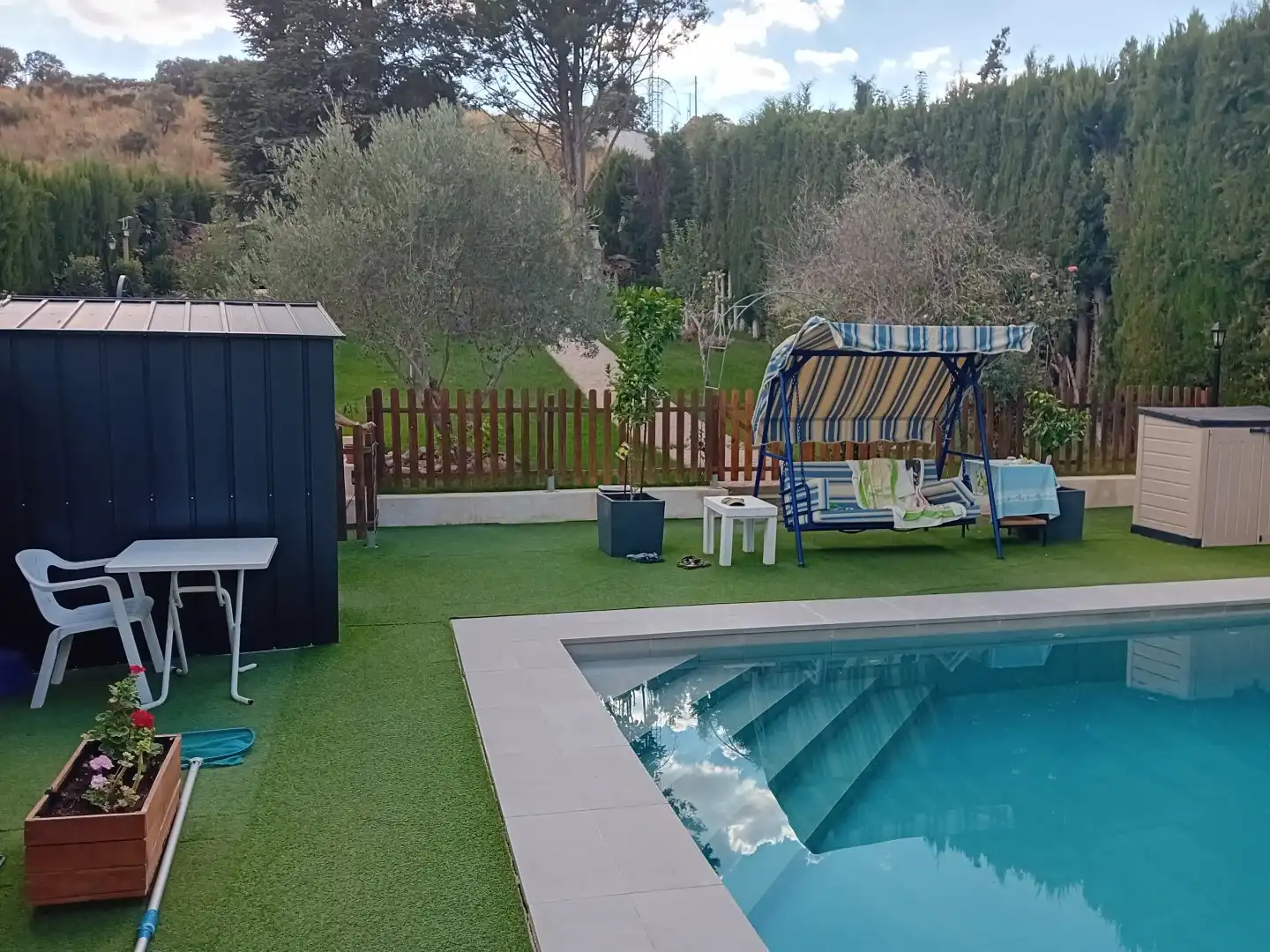 Piscina de Casa o chalet en venta en Picón con Aire acondicionado, Calefacción y Jardín privado