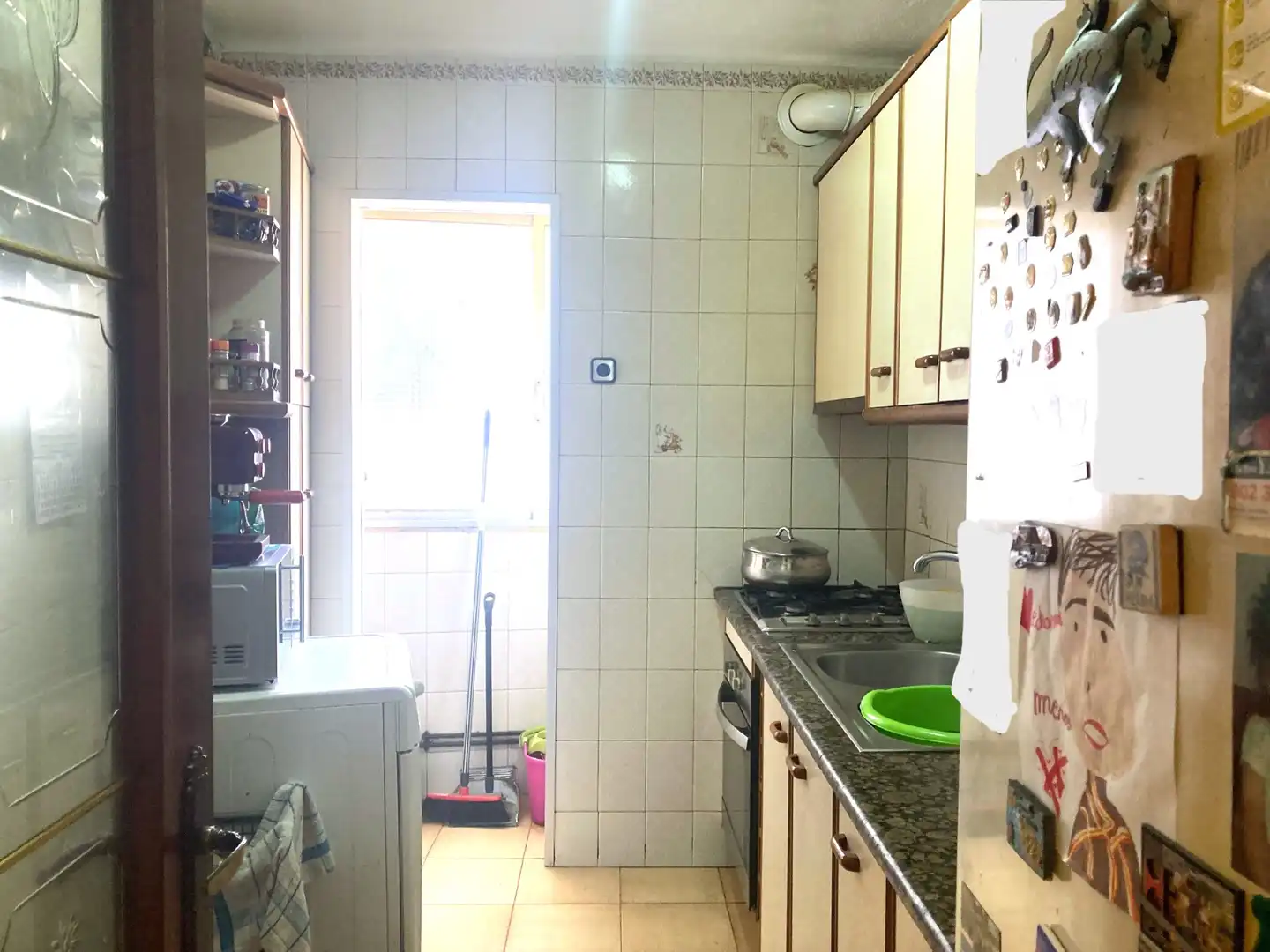 Cuina de Pis en venda en L'Hospitalet de Llobregat amb Aire condicionat, Calefacció i Balcó