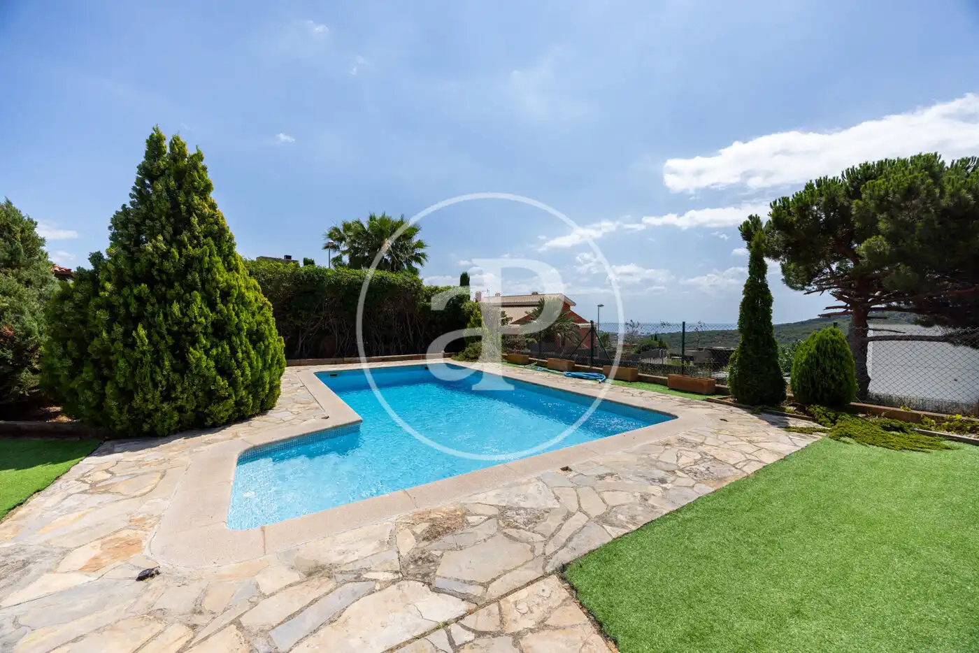 Piscina de Casa o xalet en venda en Argentona amb Aire condicionat, Calefacció i Jardí privat