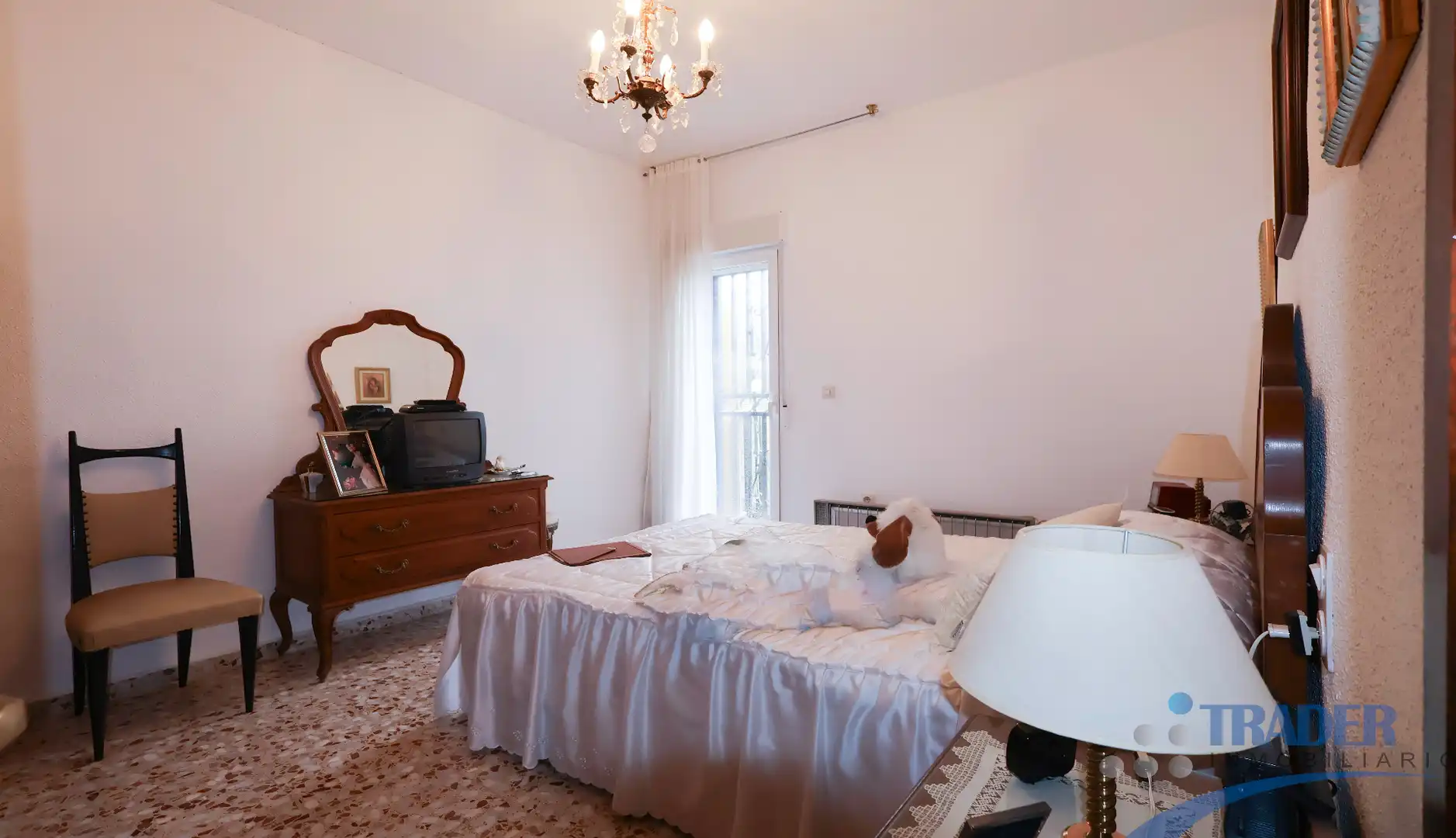 Dormitori de Casa adosada en venda en Los Santos de la Humosa amb Jardí privat, Terrassa i Traster