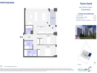 Wohnung mit Aufzug zum Verkauf in Parcela F (F) San Pedro de Visma (A Coruña)