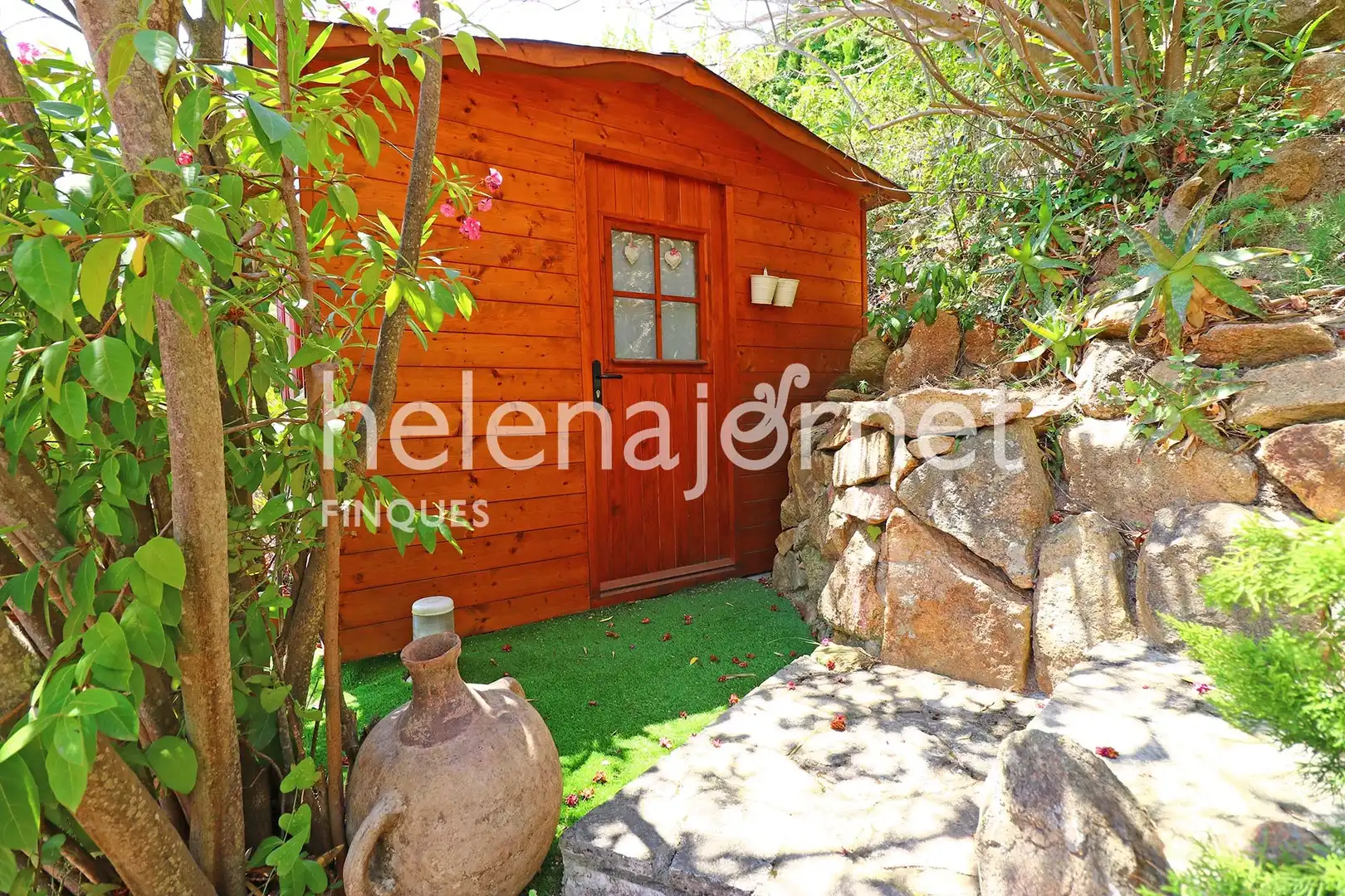 Jardín de Casa o chalet en venta en Llagostera con Calefacción y Piscina