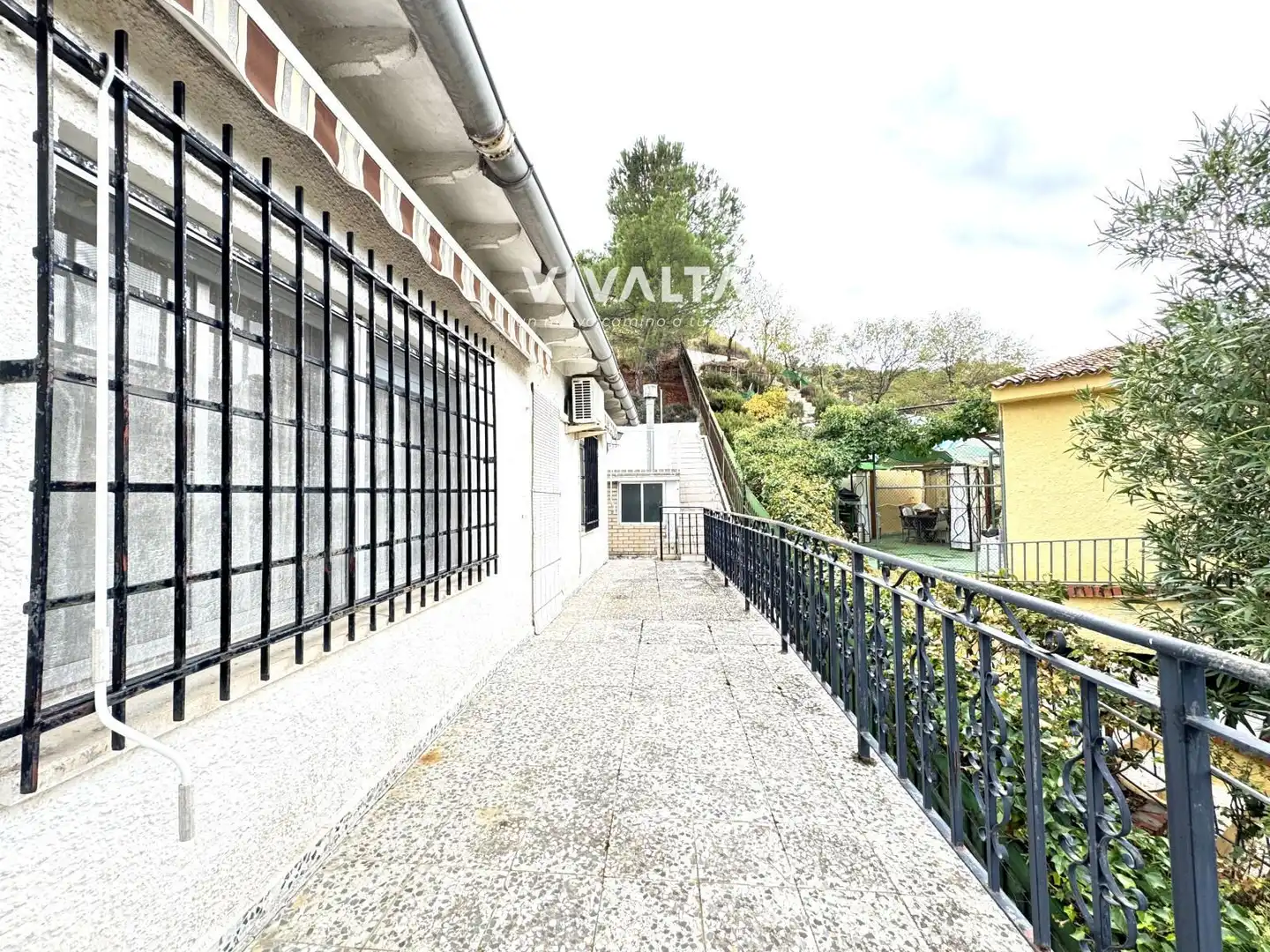Vista exterior de Casa o chalet en venta en Perales de Tajuña con Aire acondicionado, Calefacción y Terraza