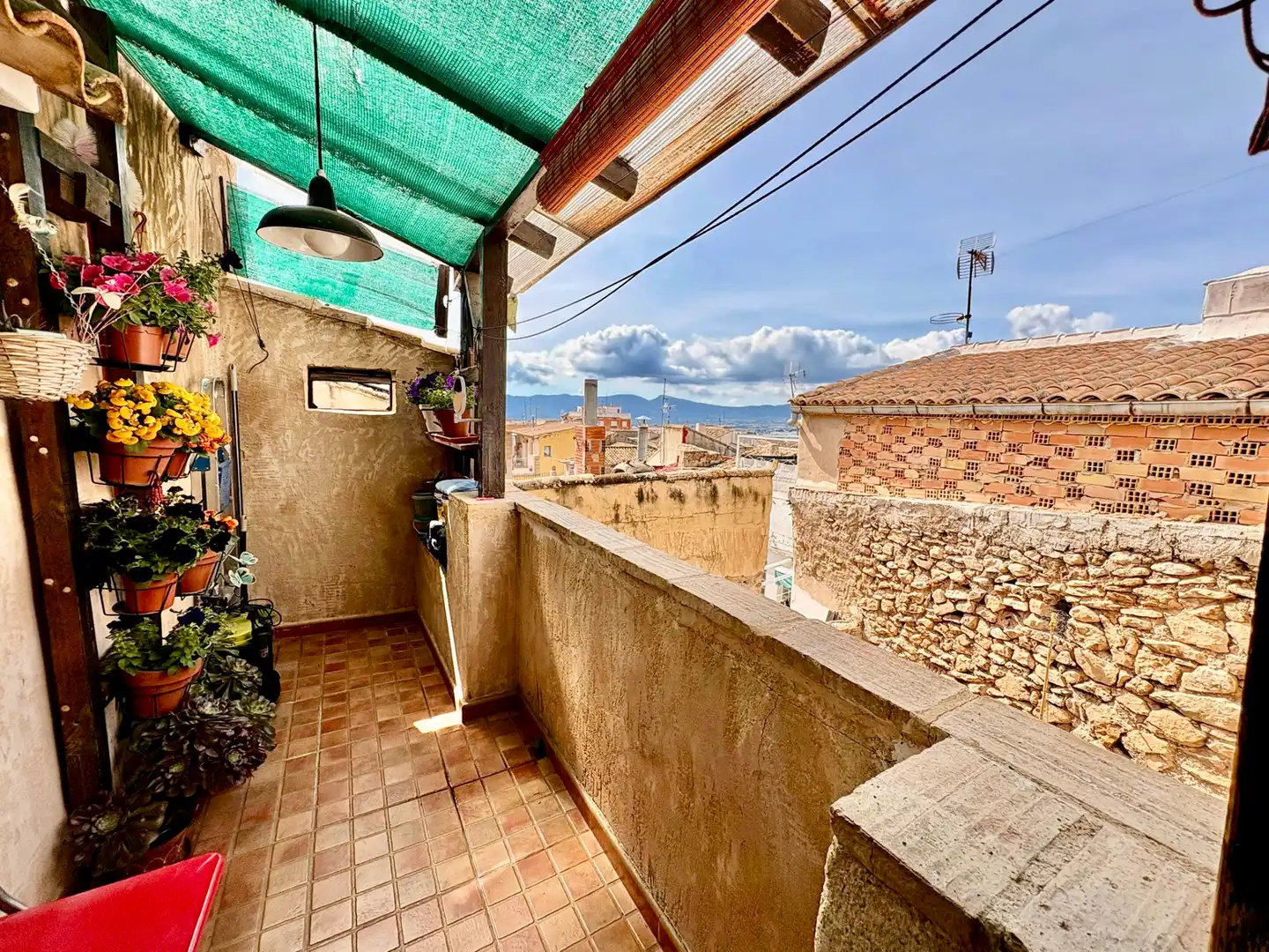 Terraza de Finca rústica en venta en Ibi con Aire acondicionado y Terraza