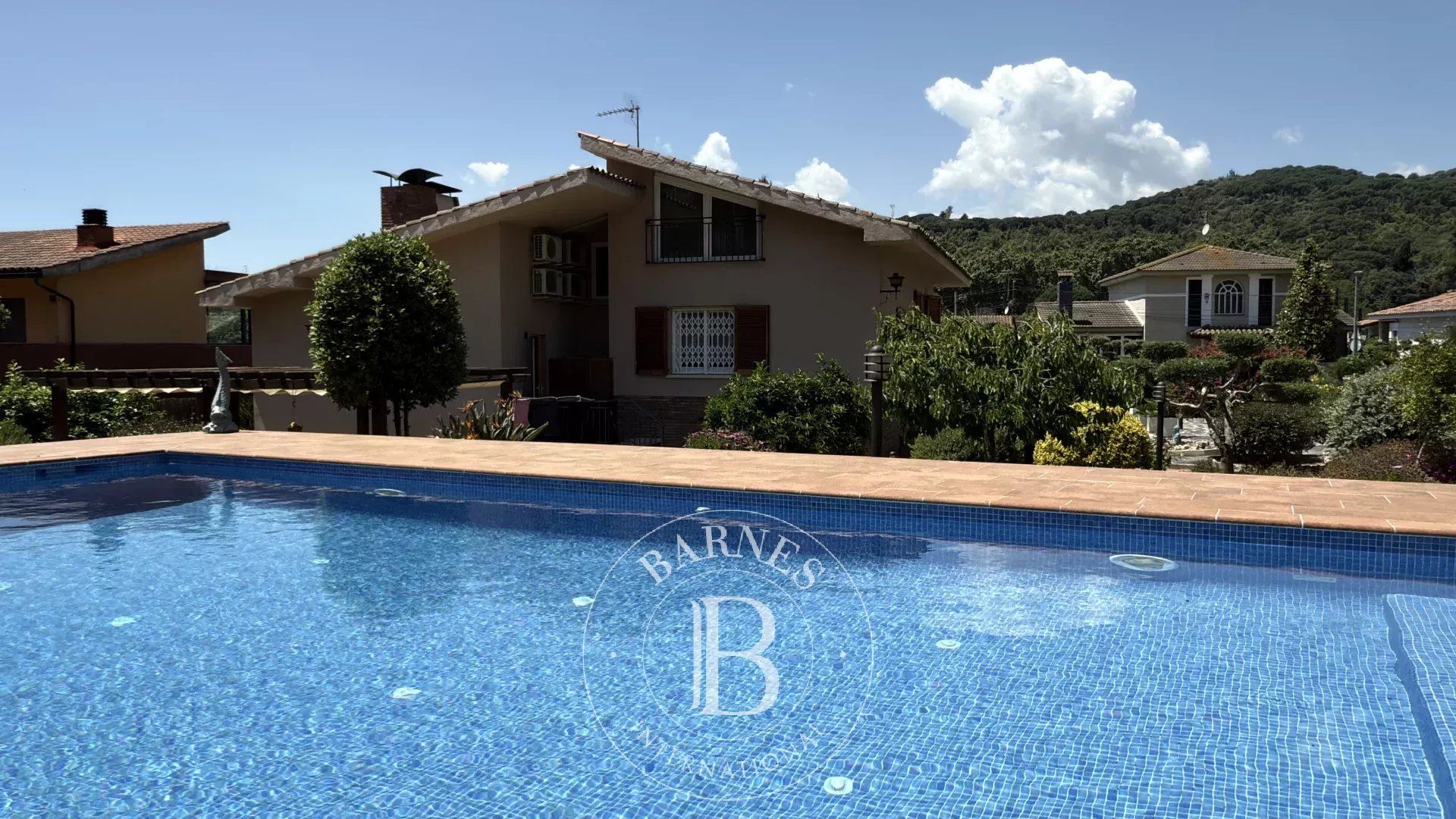 Vista exterior de Casa o xalet en venda en Arenys de Munt amb Aire condicionat, Calefacció i Jardí privat