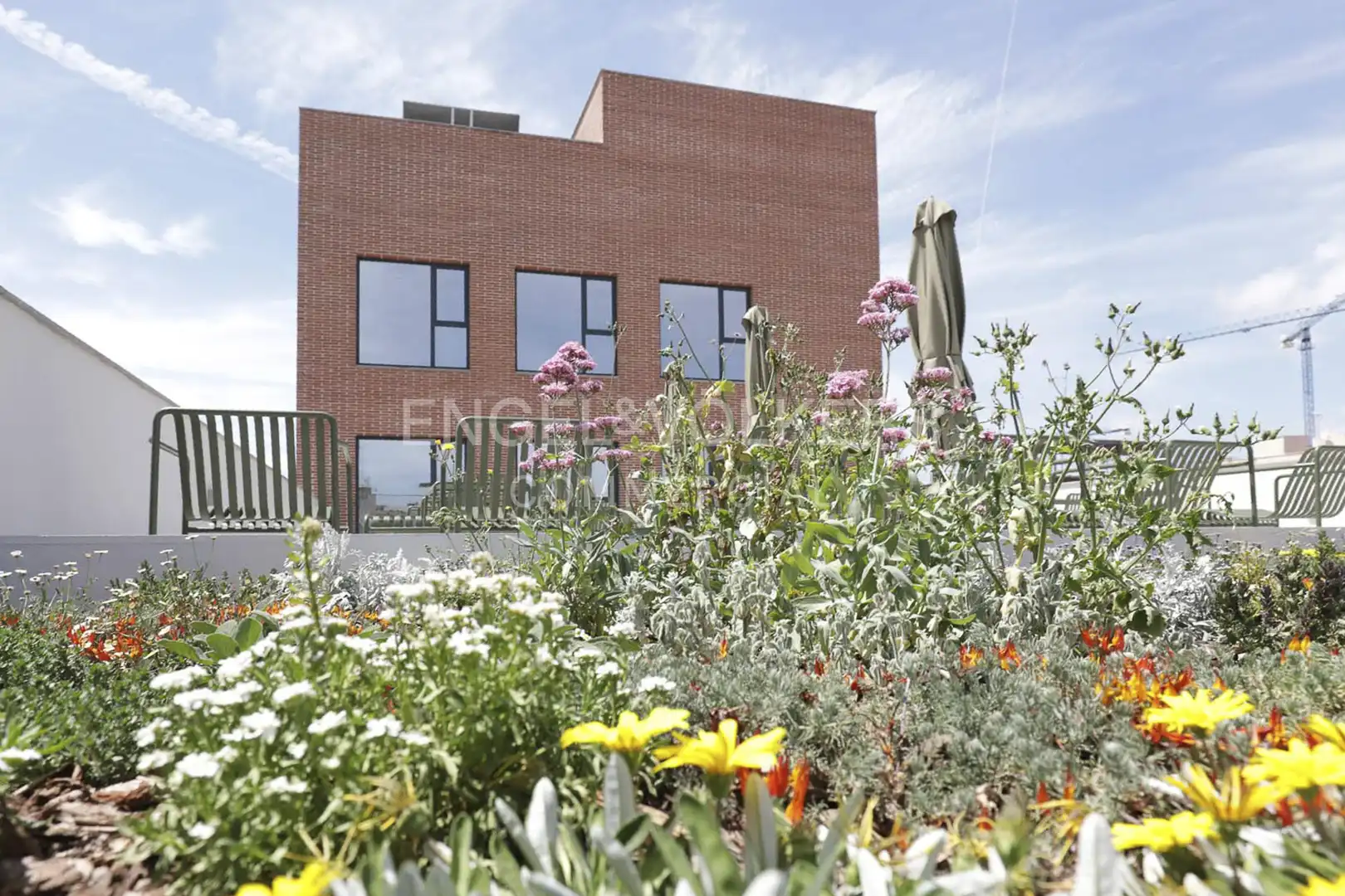 Außenansicht von Büro zur Miete in Barcelona mit Klimaanlage, Terrasse und Möbliert