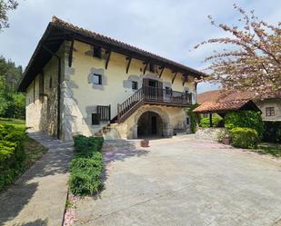 Exterior view of House or chalet for sale in Lemoa  with Heating, Private garden and Balcony
